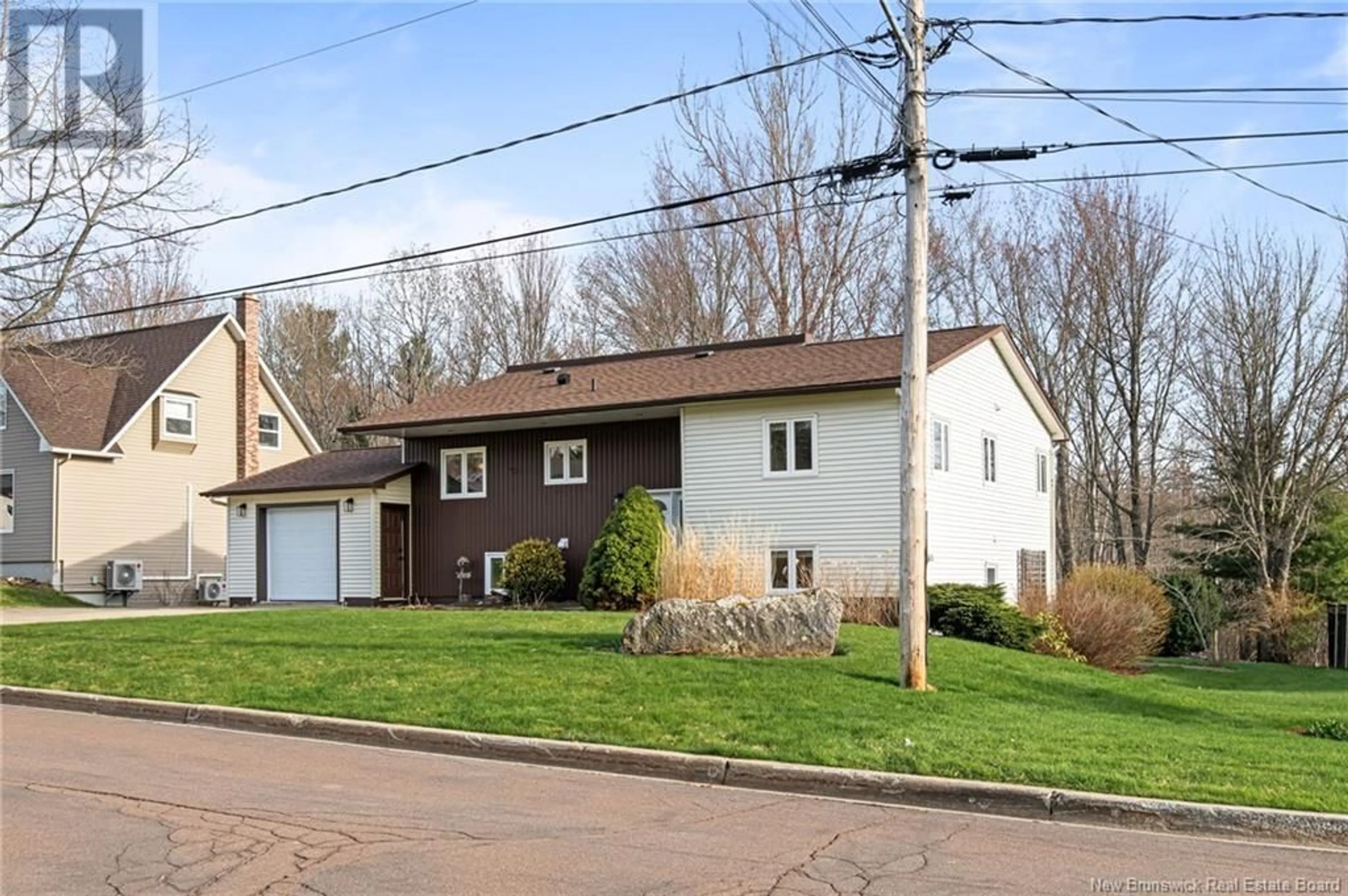 Home with vinyl exterior material, street for 26 GRANDHILL DRIVE, Riverview New Brunswick E1B4H9