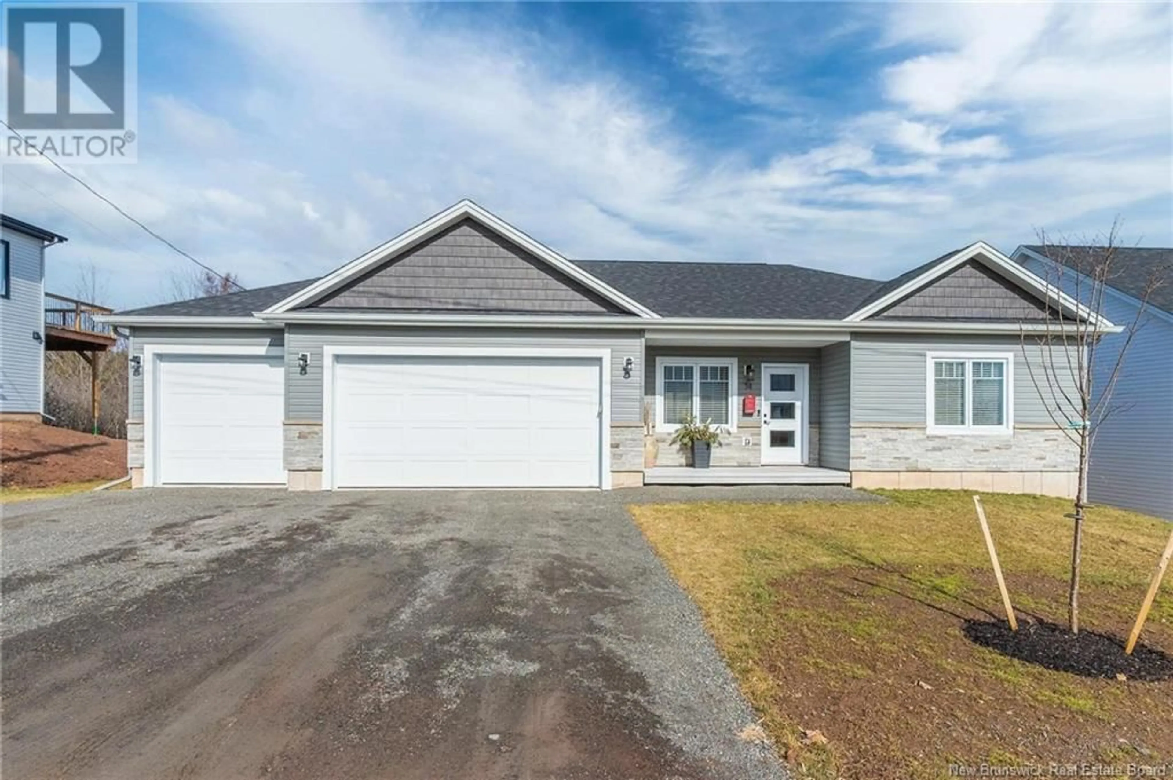 Home with vinyl exterior material, street for 14 ORIN DRIVE, Riverview New Brunswick E1B3X5