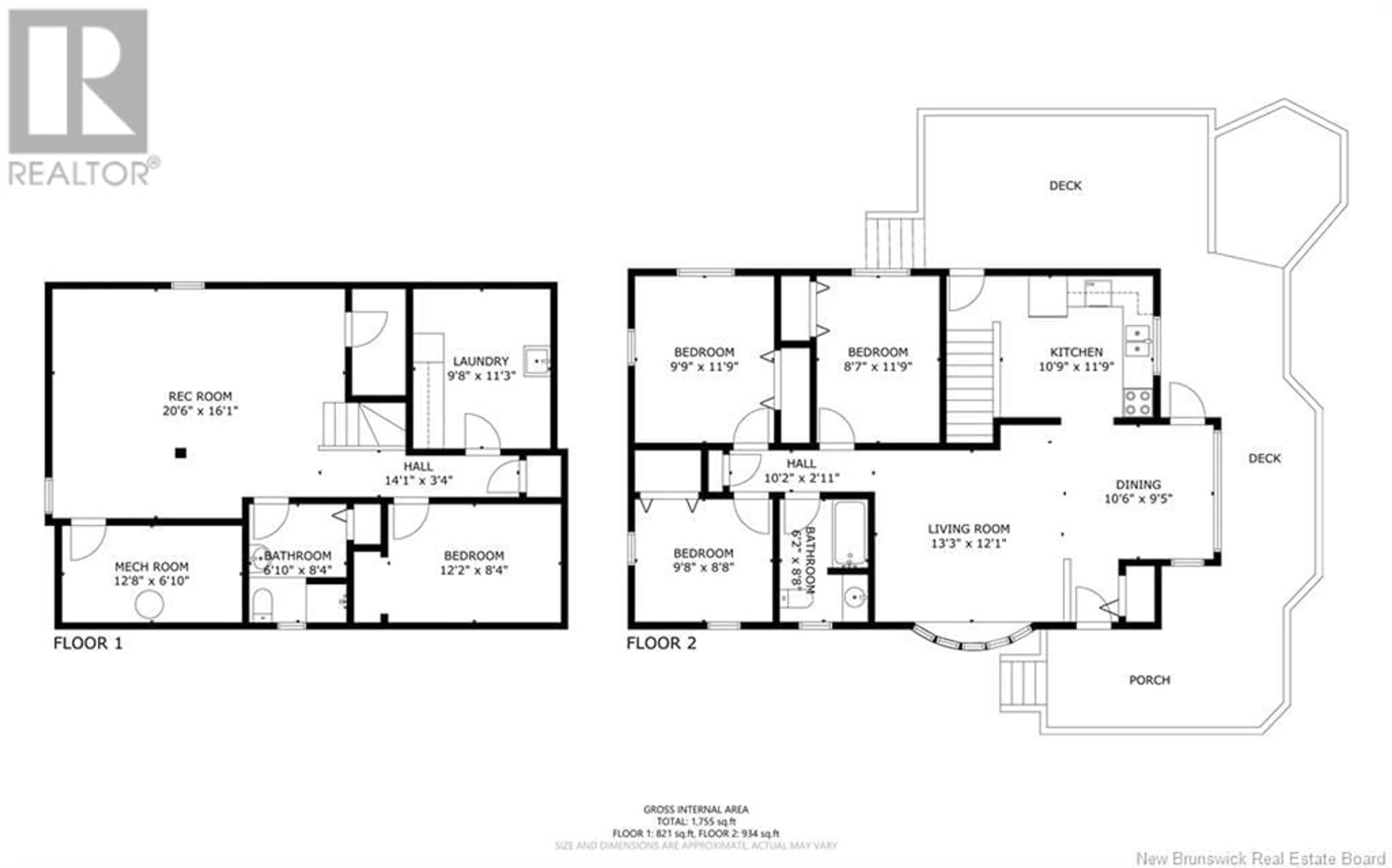 Floor plan for 31 PUGSLEY STREET, Nackawic New Brunswick E6G1B4