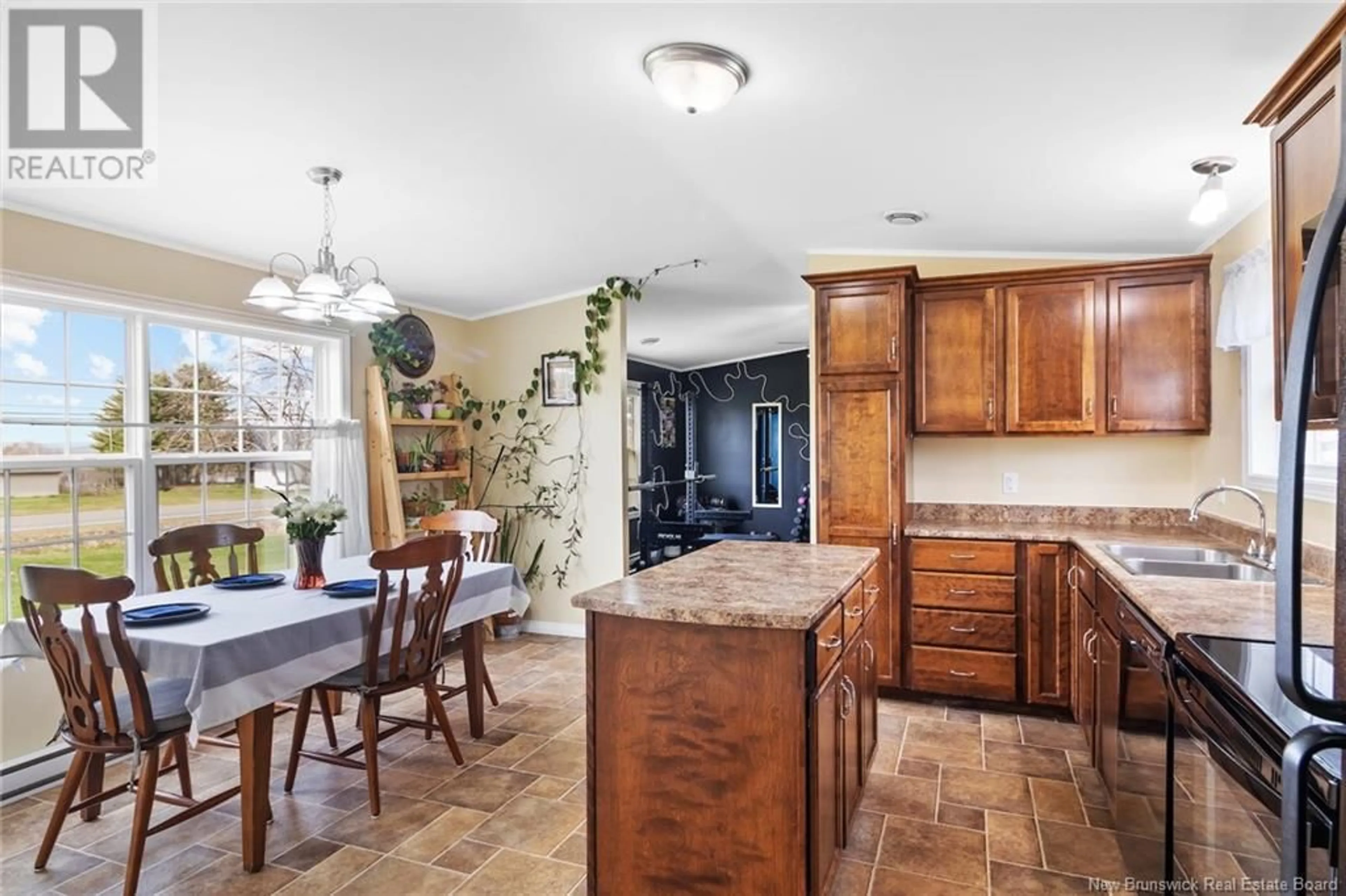 Open concept kitchen, ceramic/tile floor for 364 ROUTE 102, Burton New Brunswick E2V3C6