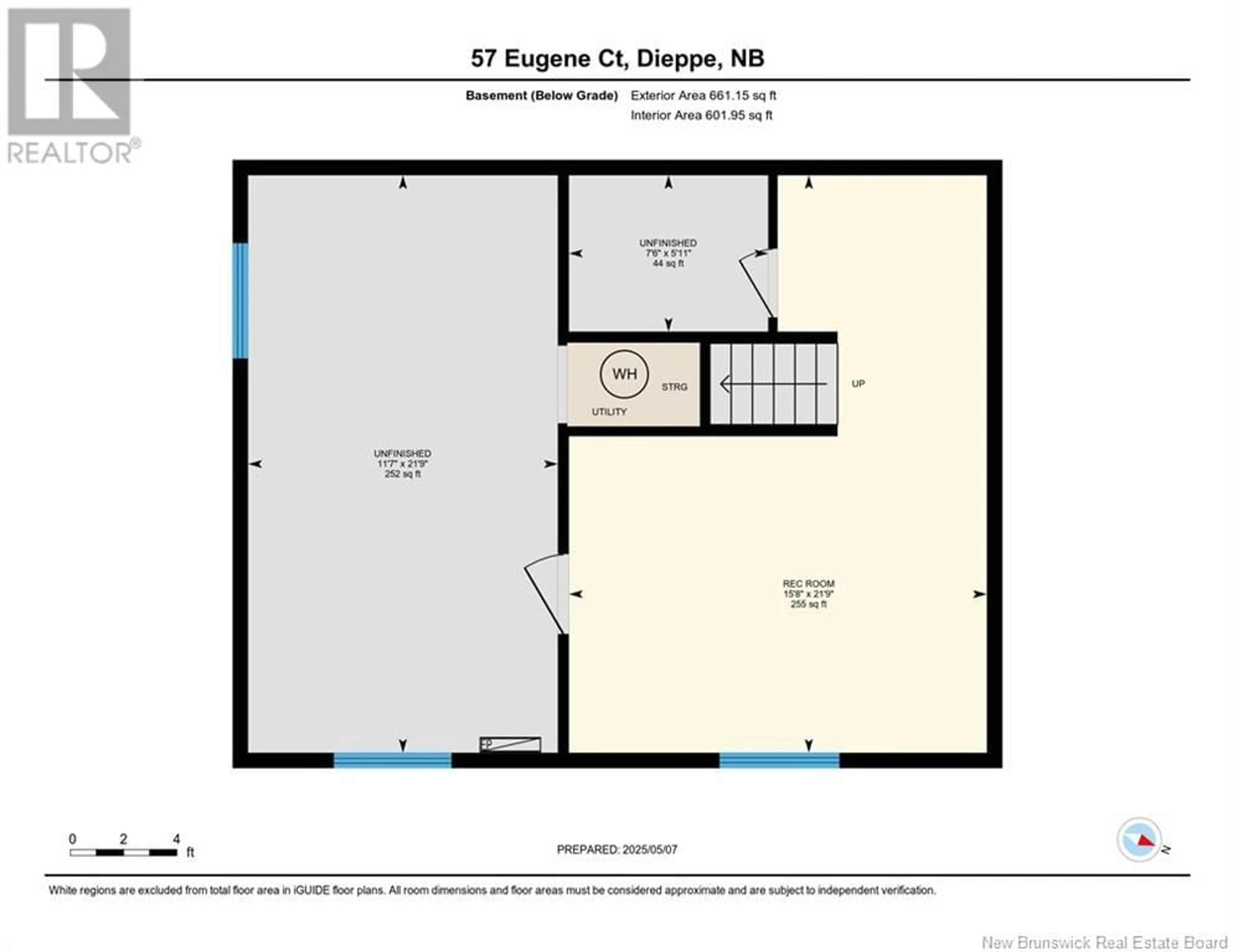 Floor plan for 57 EUGENE COURT, Dieppe New Brunswick E1A0P2