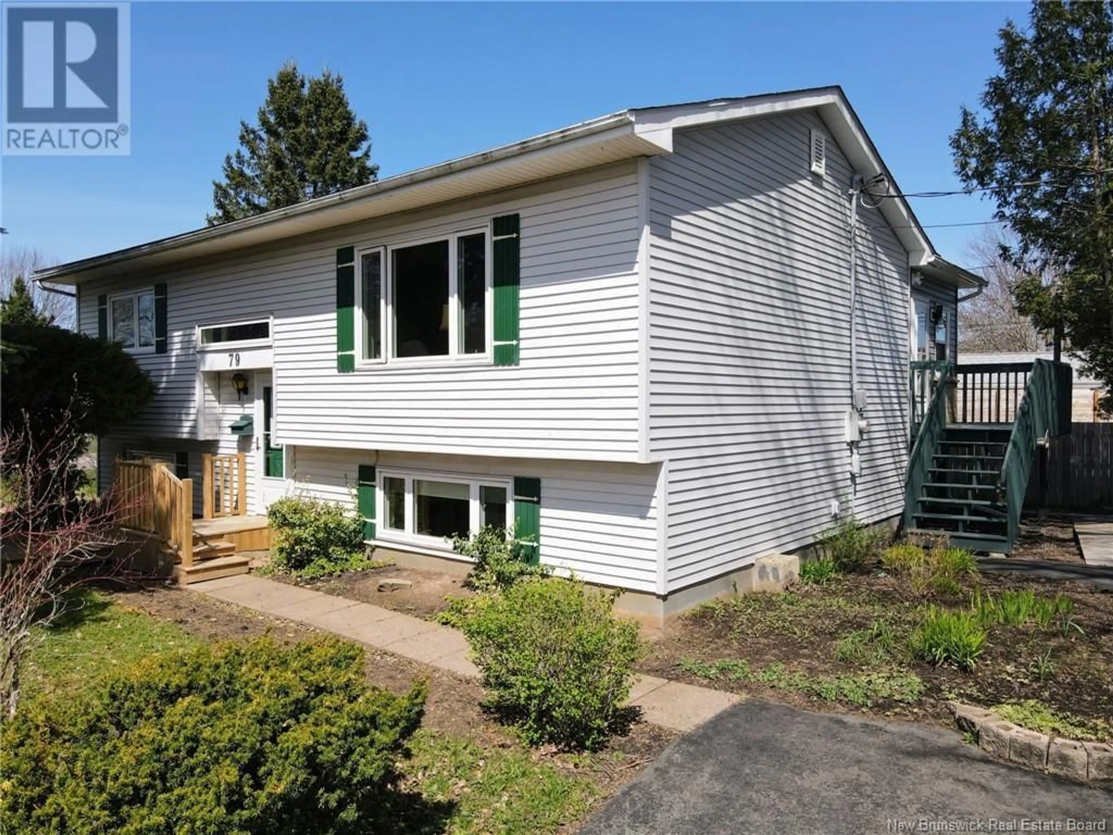 Home with vinyl exterior material, street for 79 AUTUMN TERRACE, Moncton New Brunswick E1C8Y3