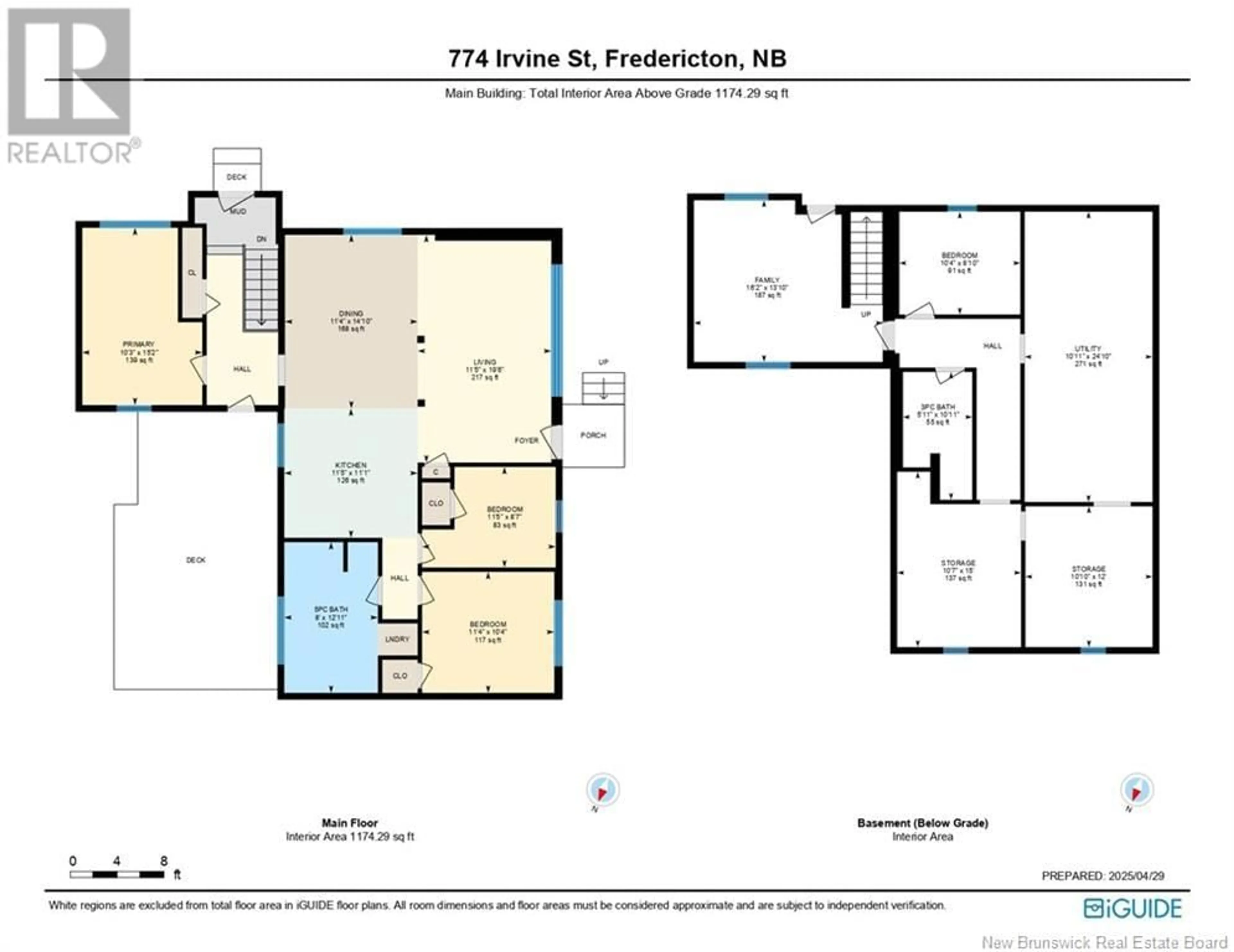 Floor plan for 773 IRVINE STREET, Fredericton New Brunswick E3A3E6