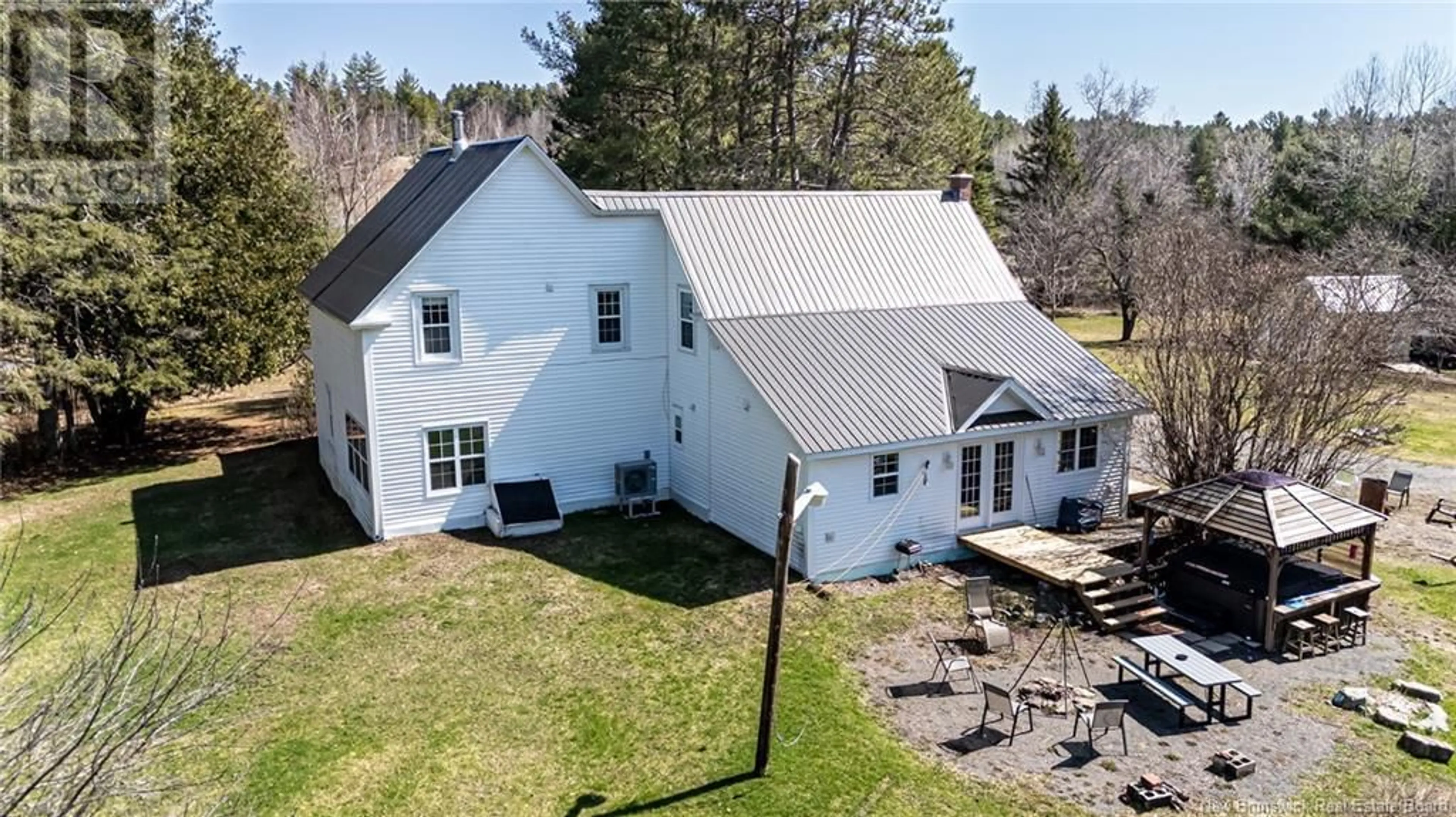 A pic from outside/outdoor area/front of a property/back of a property/a pic from drone, building for 41 UPPER STONERIDGE ROAD, Zealand New Brunswick E3A1E5