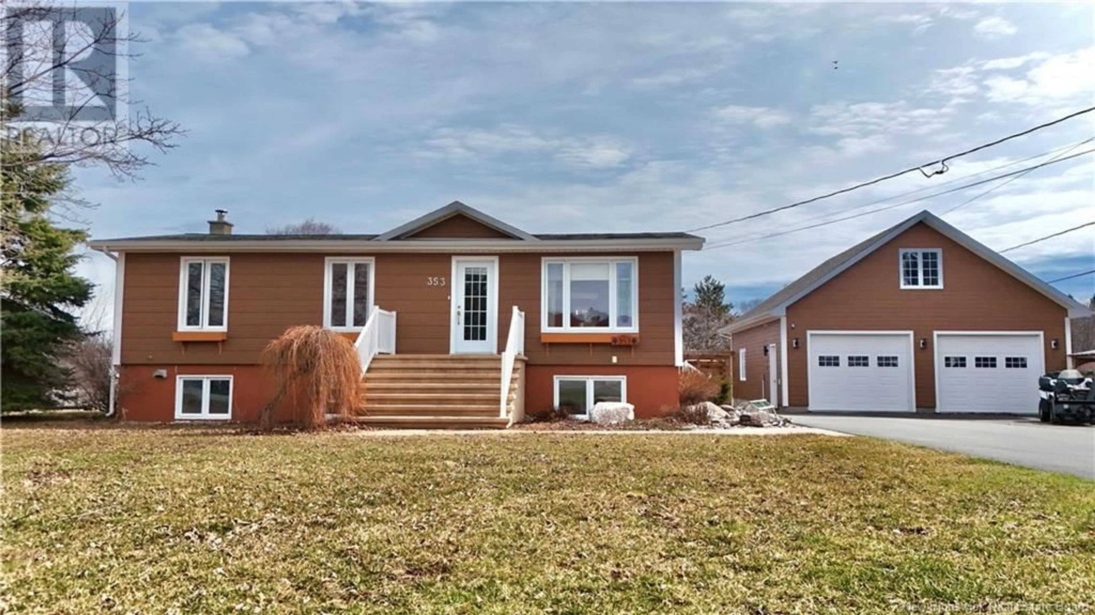 Home with brick exterior material, street for 353 ERIC, Pointe-Verte New Brunswick E8J2T3