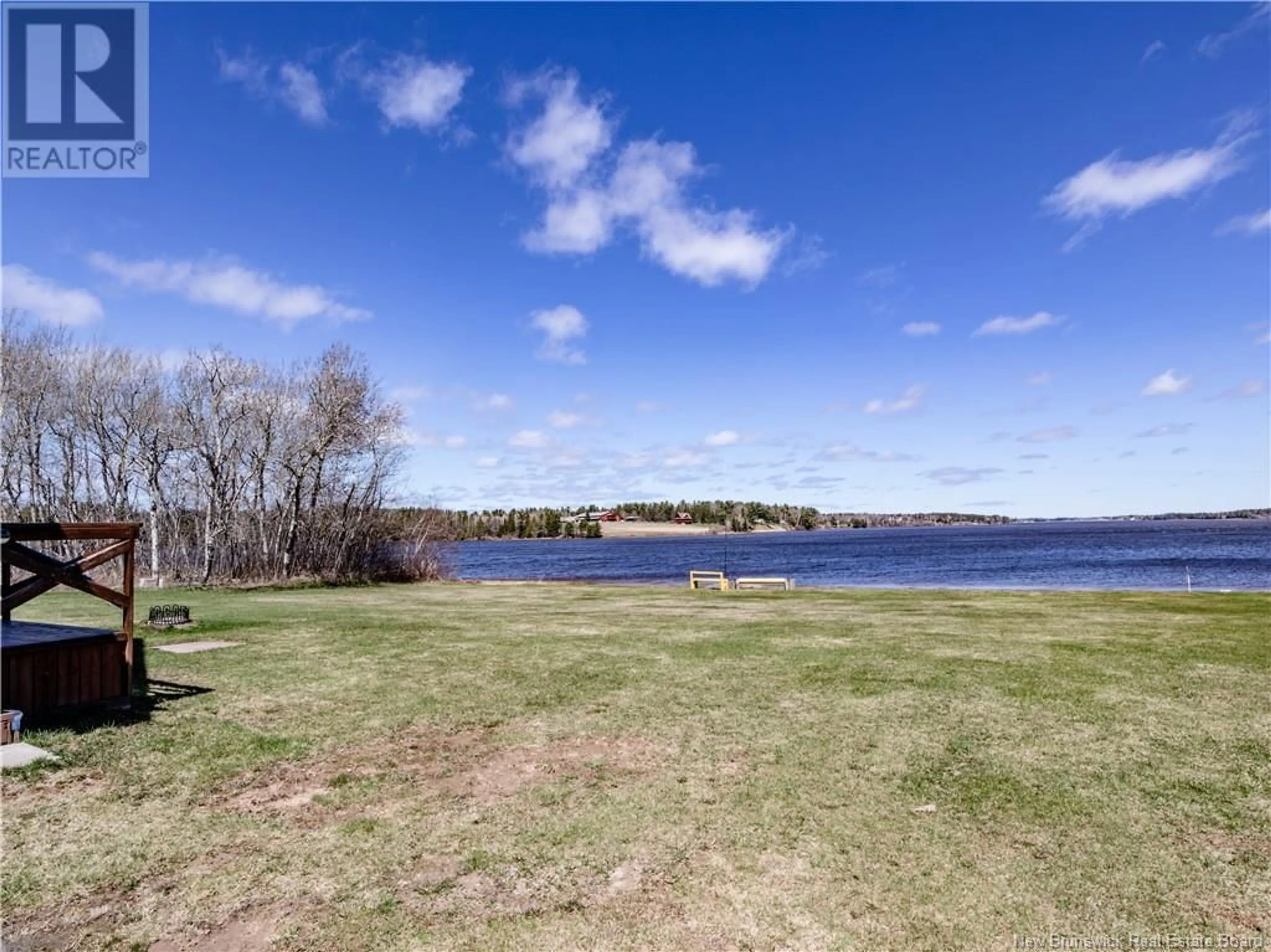 A pic from outside/outdoor area/front of a property/back of a property/a pic from drone, water/lake/river/ocean view for 123 WILSON DRIVE, Upper Rexton New Brunswick E4W3A5