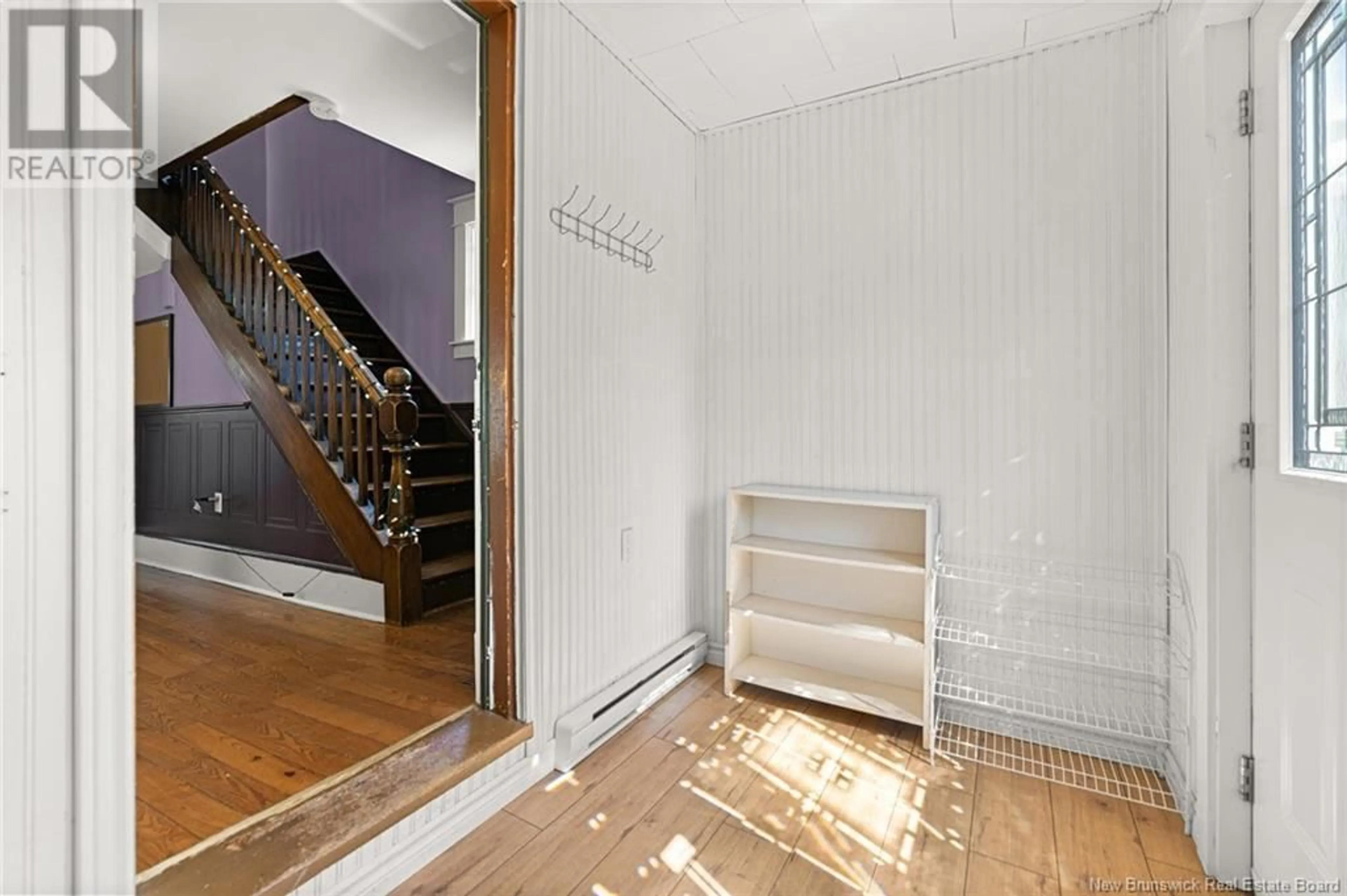 Indoor foyer for 13 UNION, Sackville New Brunswick E4L4M5