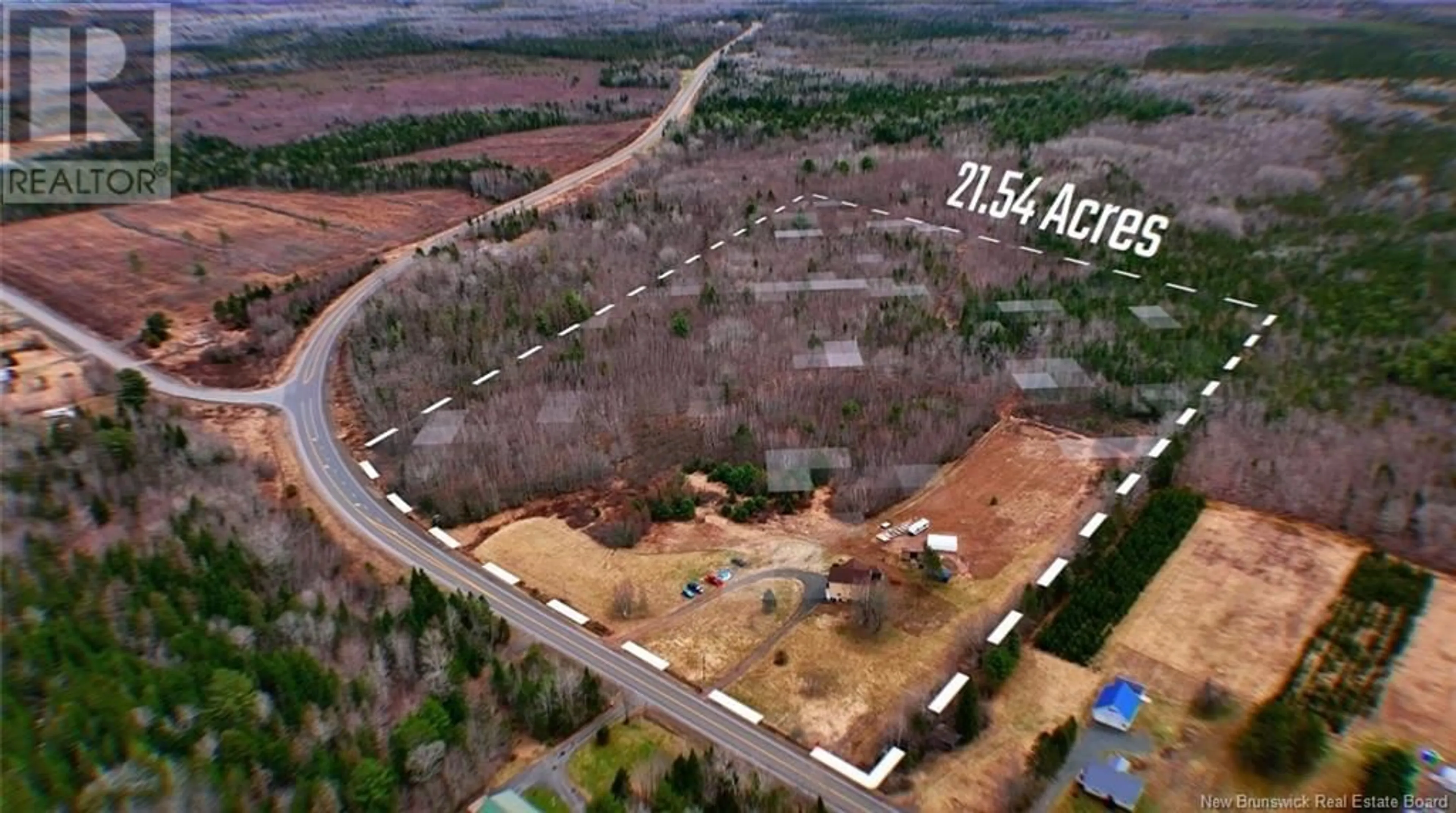 A pic from outside/outdoor area/front of a property/back of a property/a pic from drone, building for 6664 ROUTE 10, Upper Salmon Creek New Brunswick E4A1H9