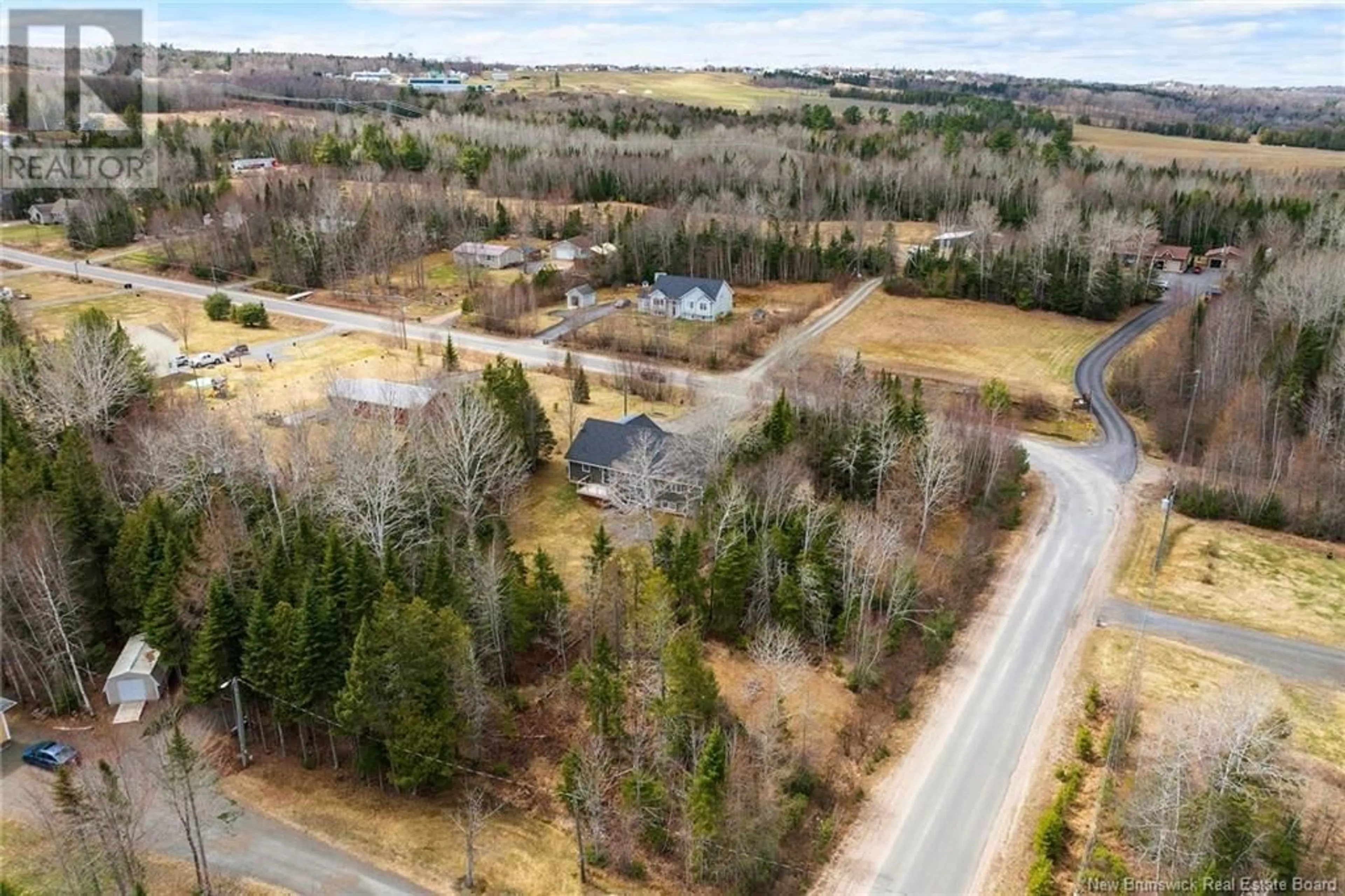 A pic from outside/outdoor area/front of a property/back of a property/a pic from drone, unknown for 104 RIDGEVIEW DRIVE, Keswick Ridge New Brunswick E6L1R2