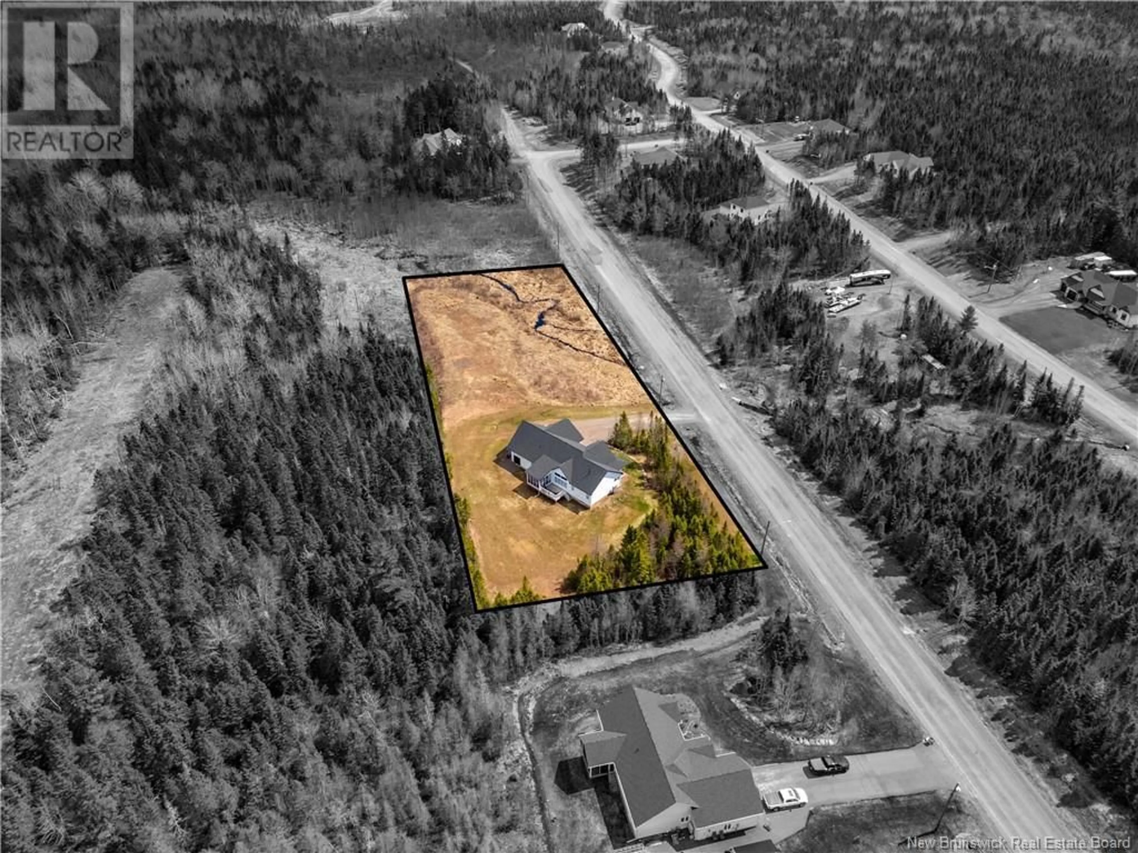 A pic from outside/outdoor area/front of a property/back of a property/a pic from drone, building for 179 NATURE, Greater Lakeburn New Brunswick E1H0K8