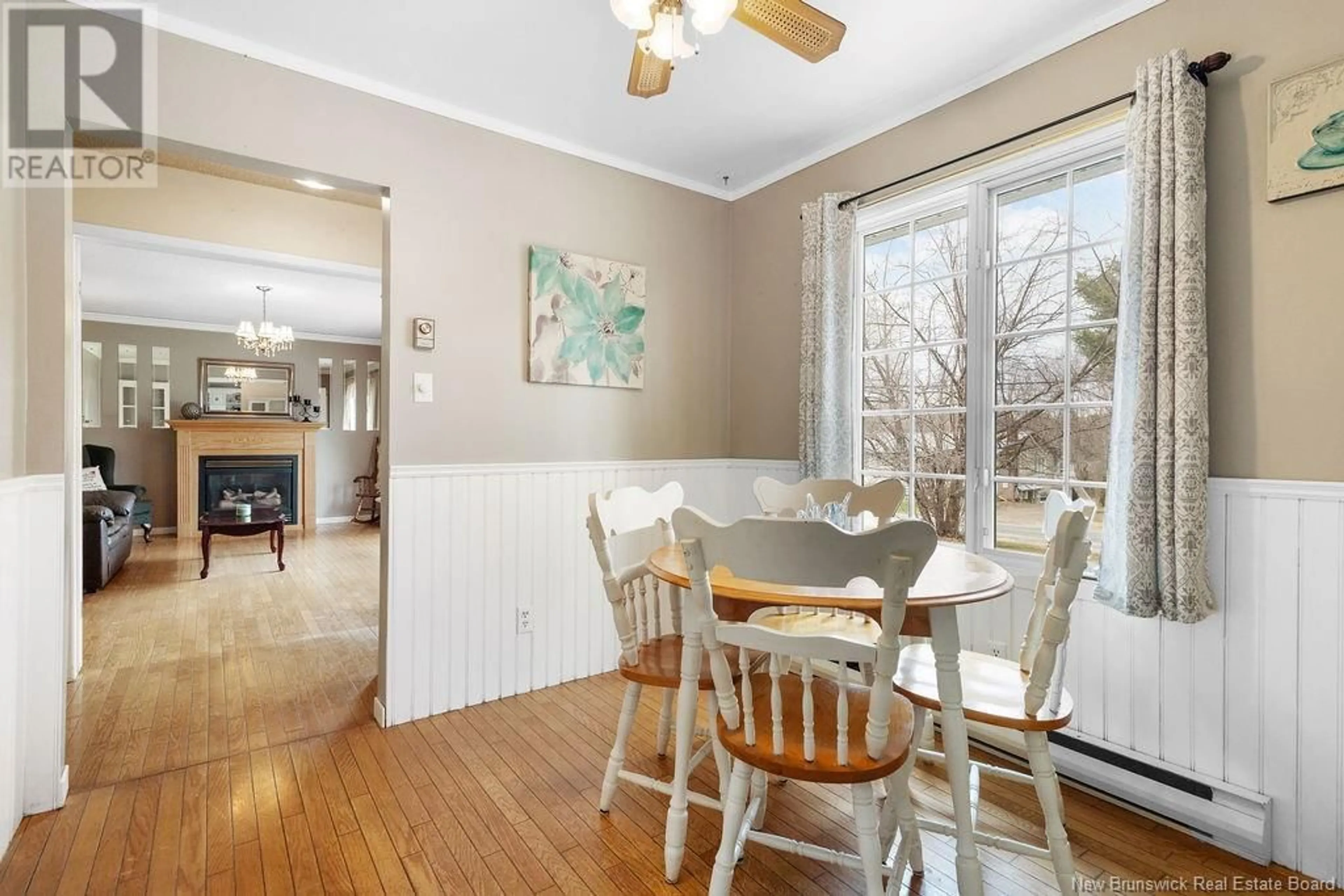 Dining room, wood/laminate floor for 46 SHERWOOD DRIVE, South Esk New Brunswick E1V4N4