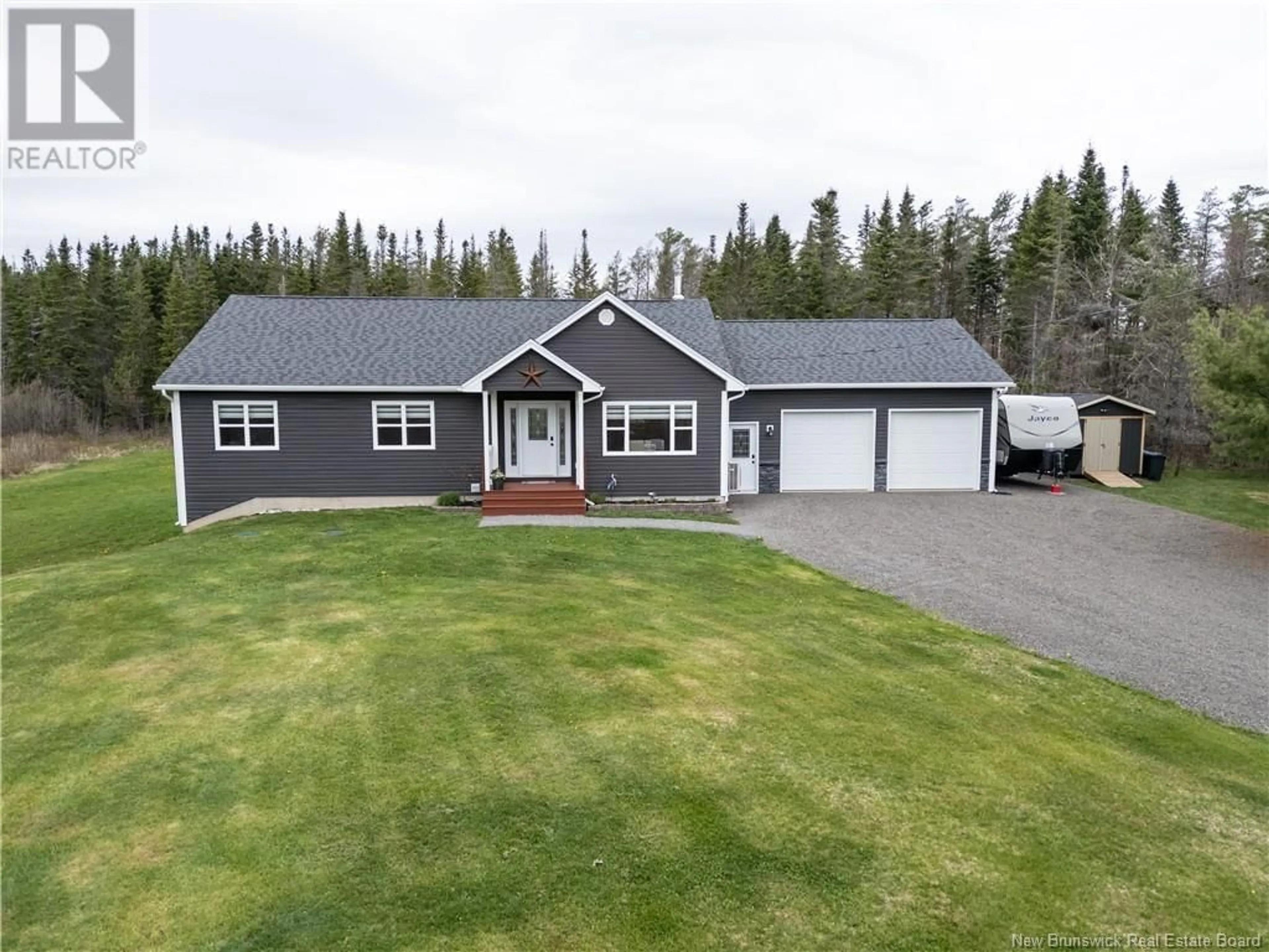 A pic from outside/outdoor area/front of a property/back of a property/a pic from drone, unknown for 4 SYNTON LANE, Colpitts Settlement New Brunswick E4J2X8