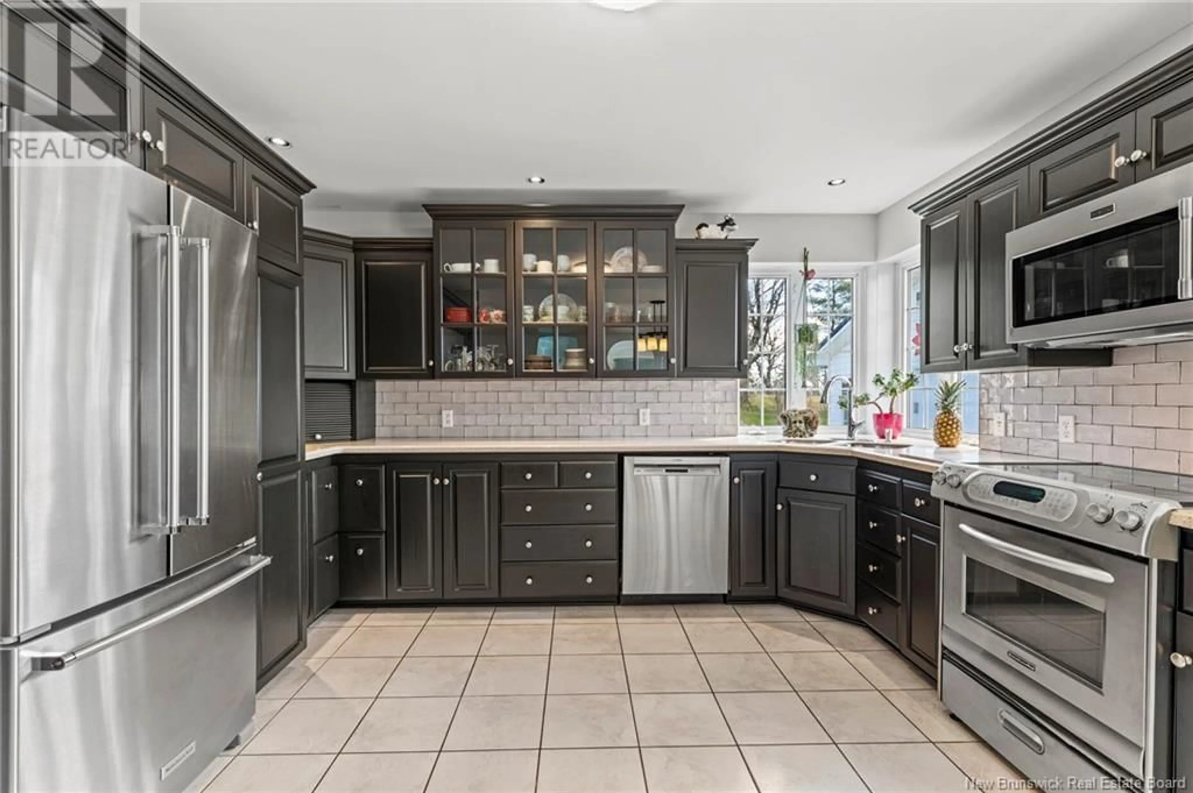 Contemporary kitchen, ceramic/tile floor for 2665 ROUTE 3, Harvey New Brunswick E6K1S3