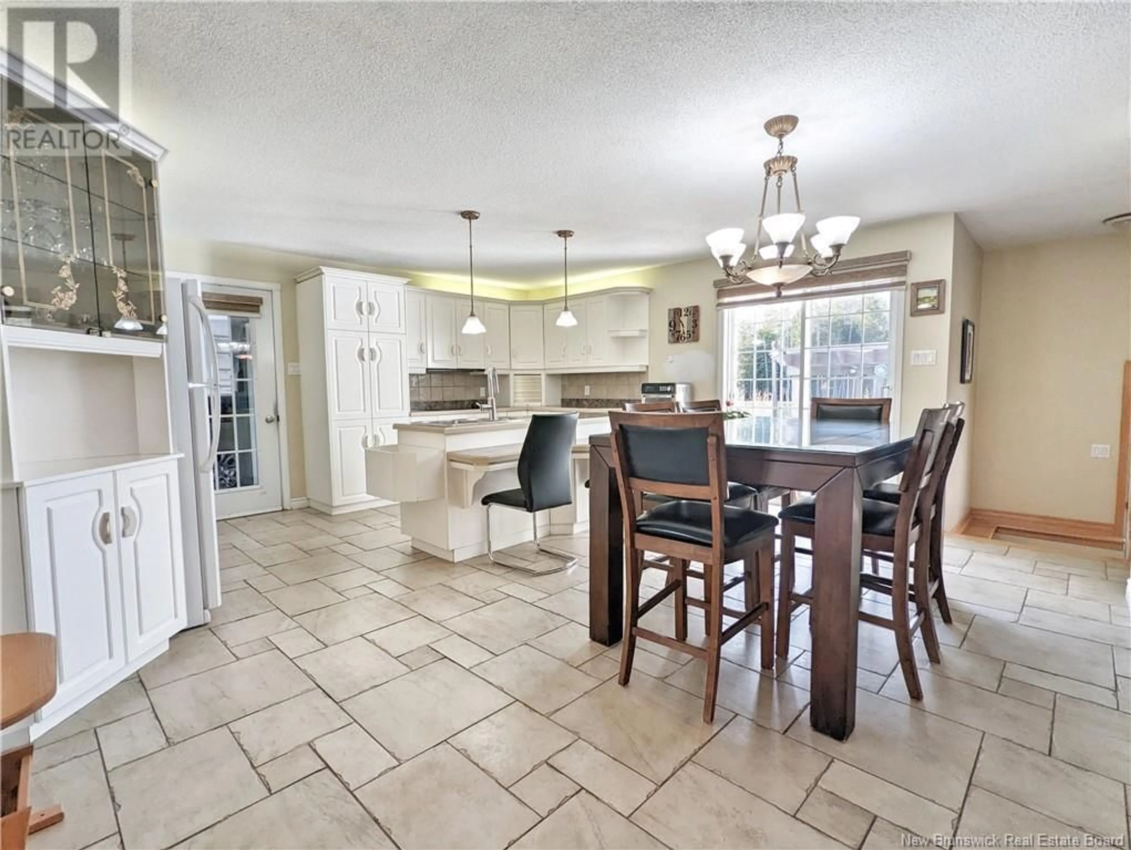 Open concept kitchen, ceramic/tile floor for 226 RUE PRINCIPALE, Nigadoo New Brunswick E8K3S9
