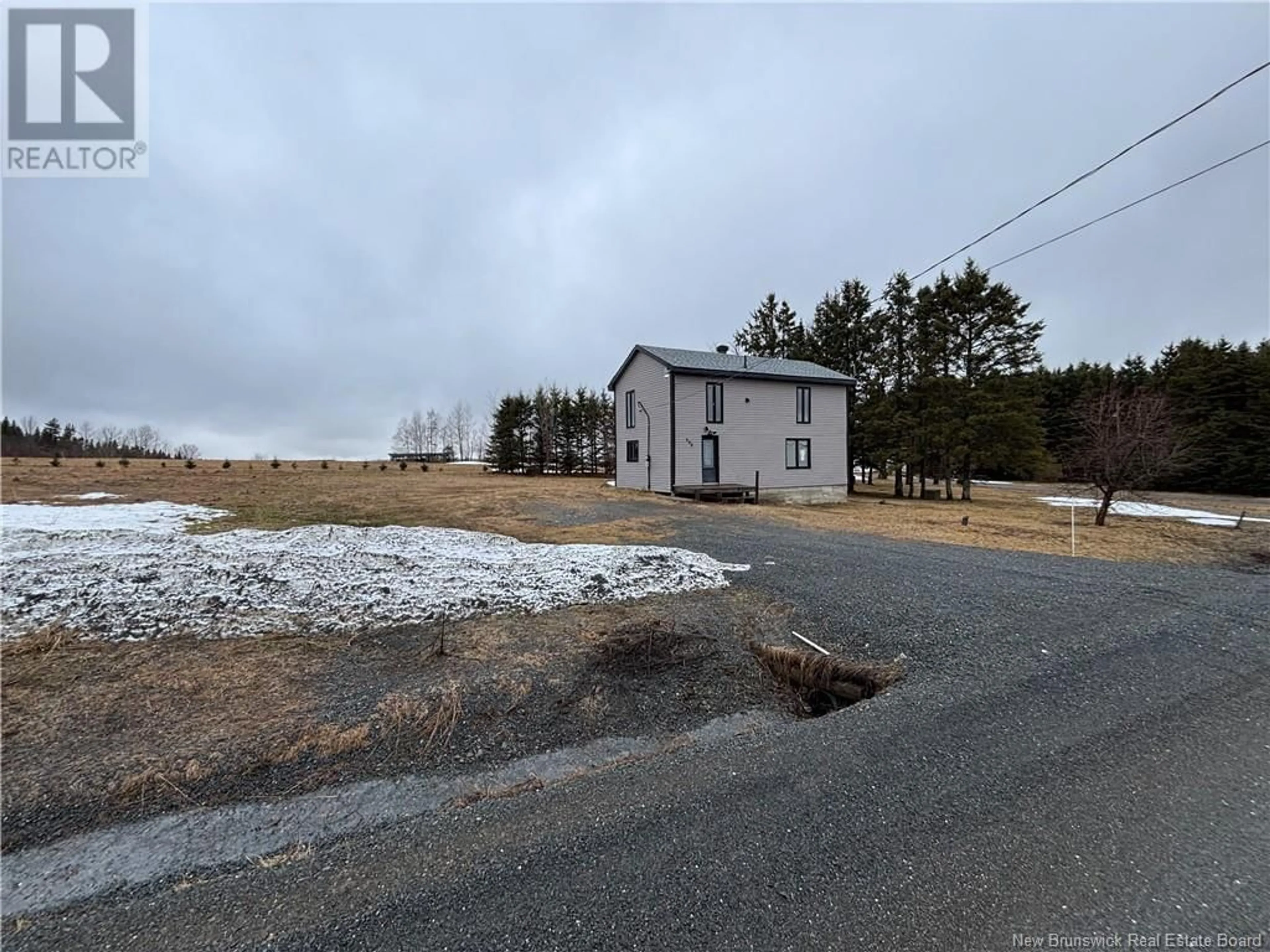 A pic from outside/outdoor area/front of a property/back of a property/a pic from drone, unknown for 590 NOTRE DAME DE LOURDES ROAD, Notre-Dame-de-Lourdes New Brunswick E7E1W4