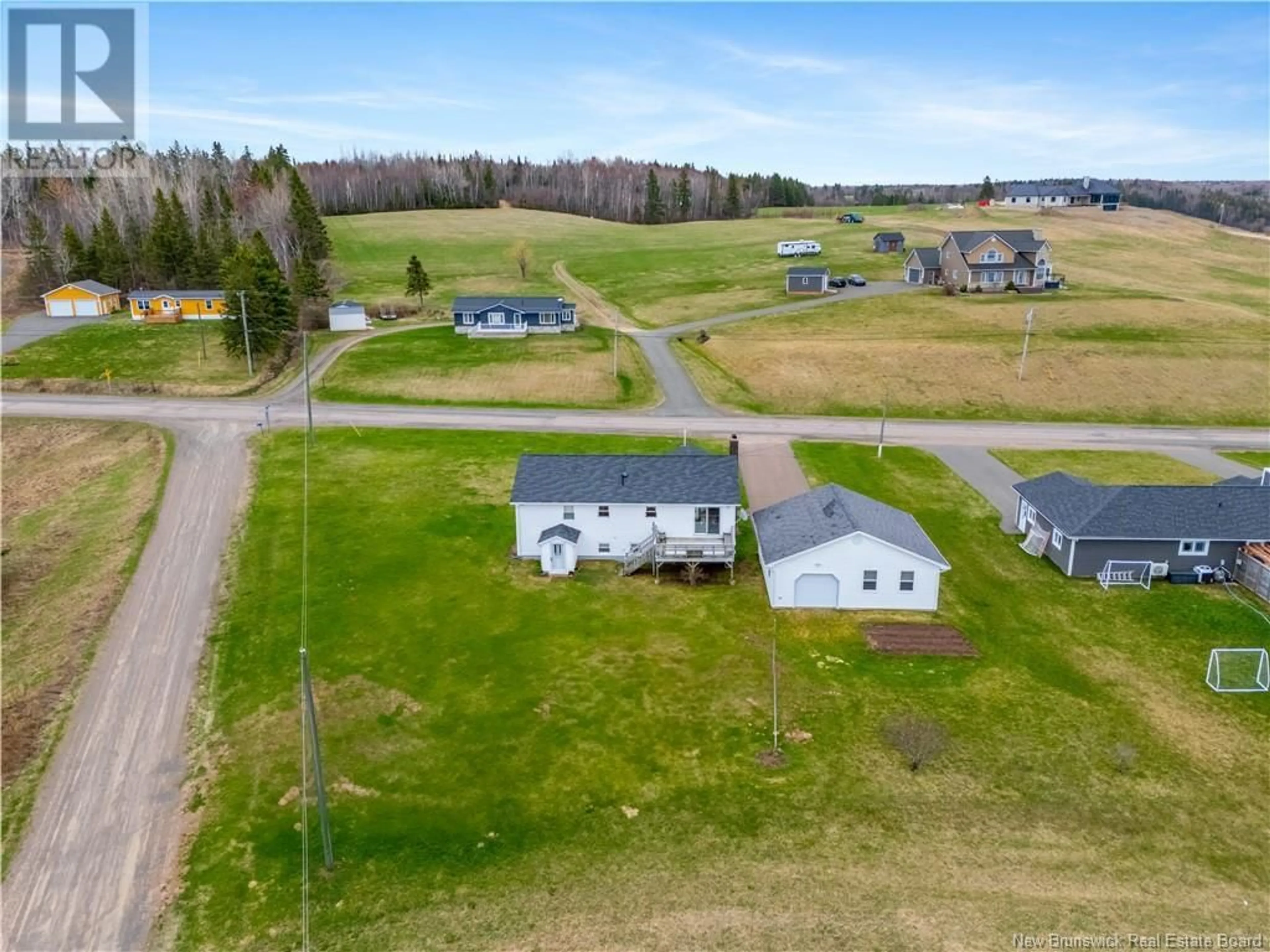 A pic from outside/outdoor area/front of a property/back of a property/a pic from drone, unknown for 1190 ROUTE 525, Sainte-Marie-De-Kent New Brunswick E4S2H7