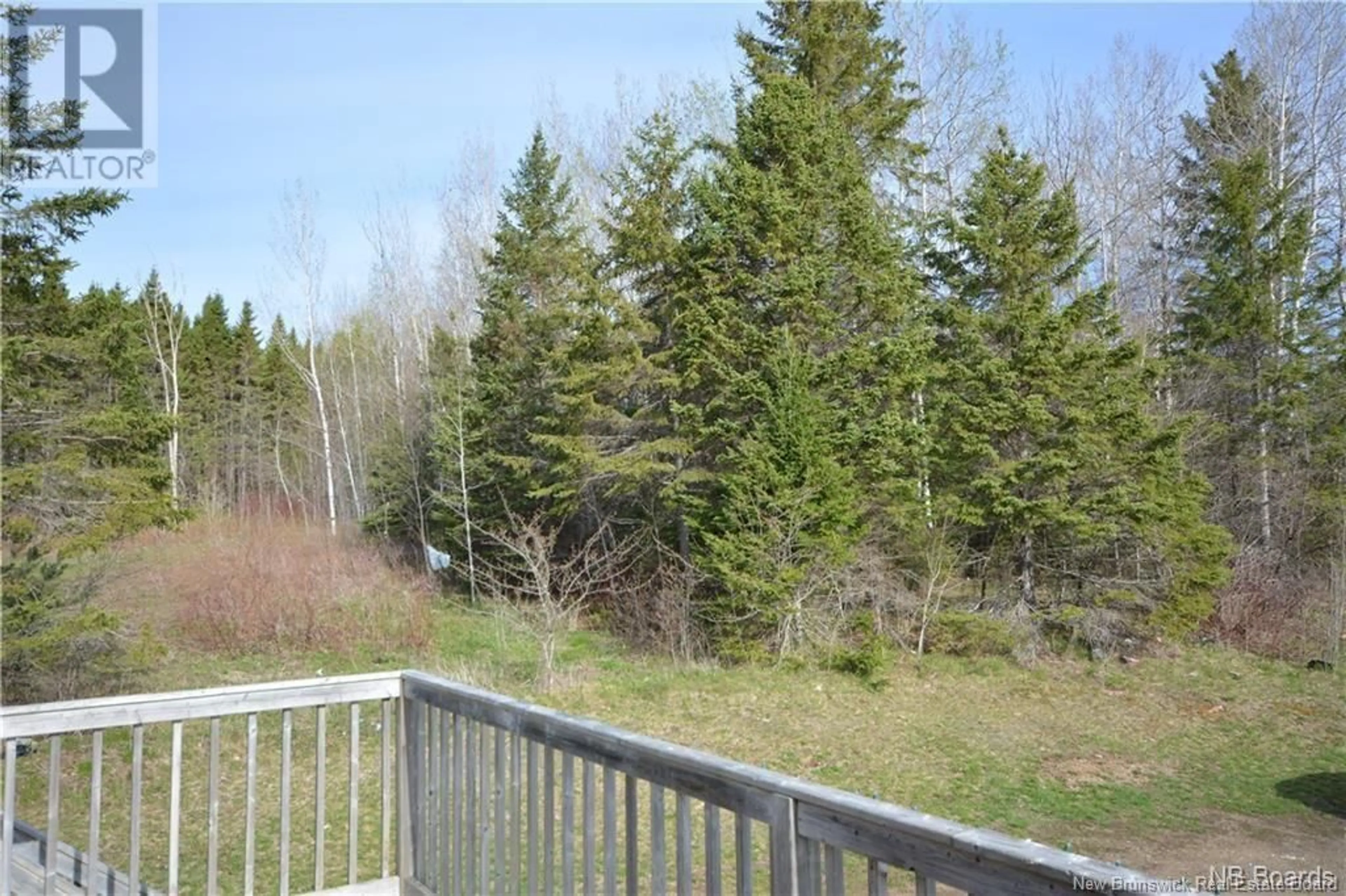 Patio, forest/trees view for 23 580 ROUTE, Windsor New Brunswick E7L4M3