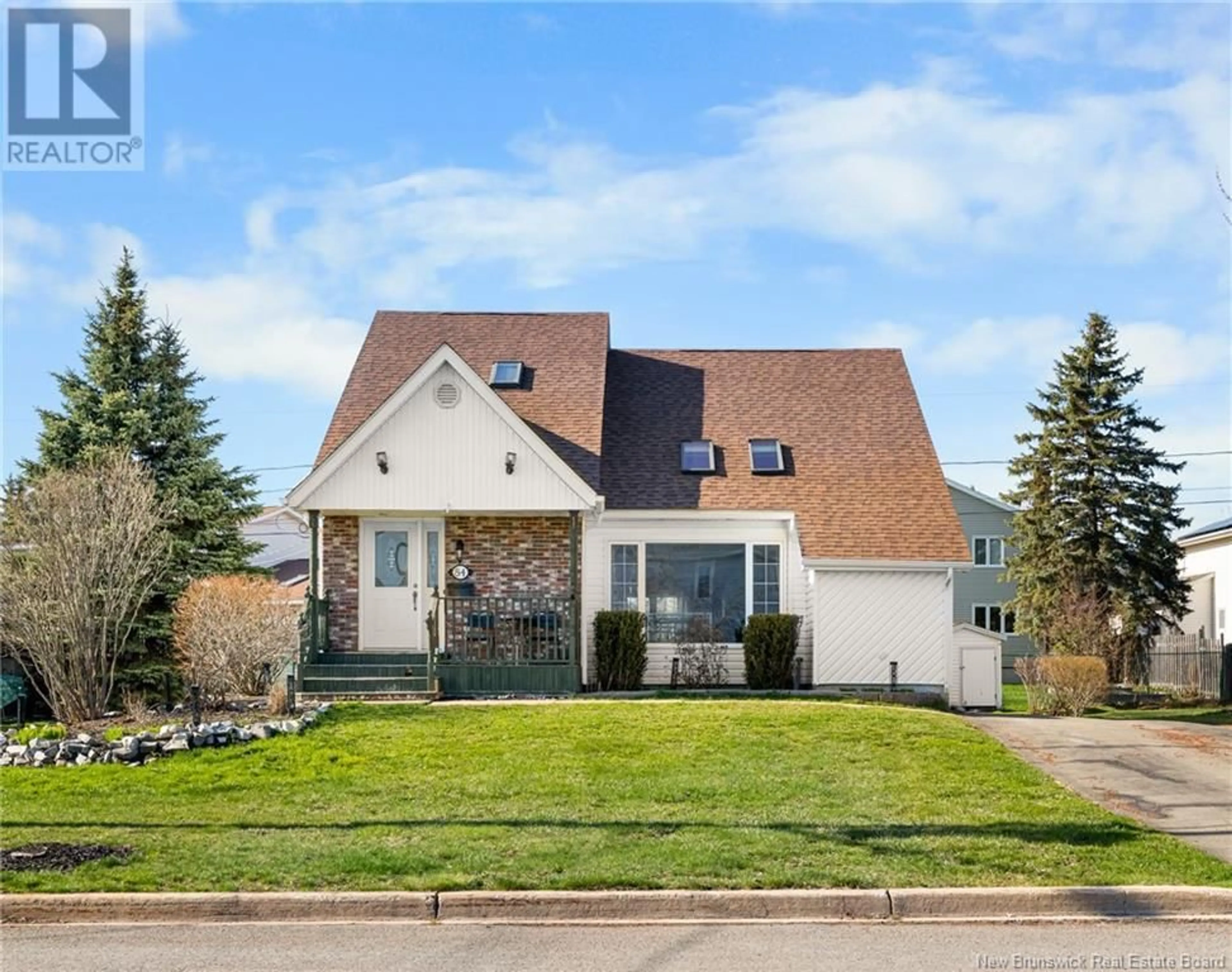 Home with brick exterior material, street for 84 CASTLE DRIVE, Moncton New Brunswick E1A6M1