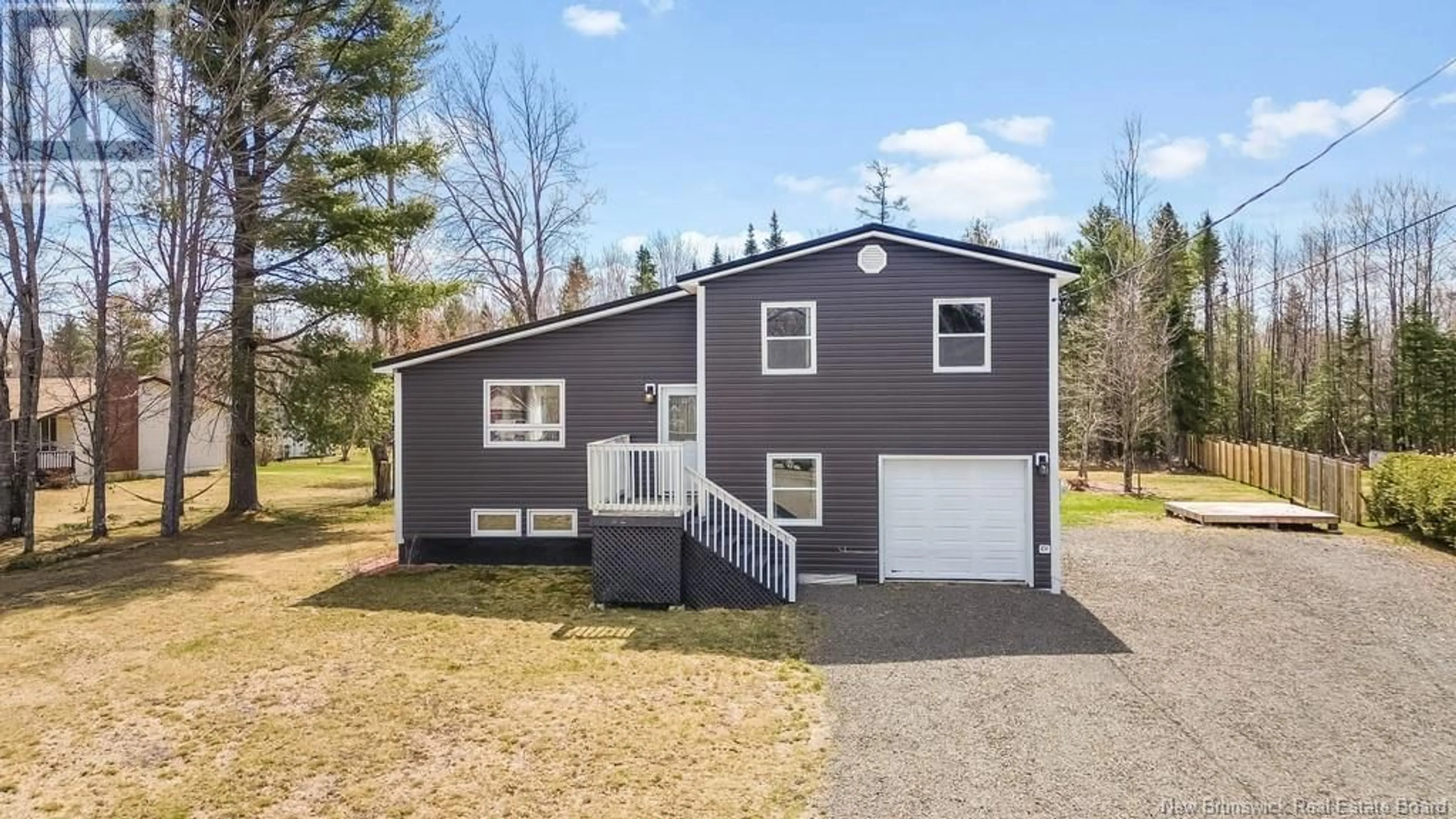 Home with vinyl exterior material, street for 99 WATERVILLE ROAD, Geary New Brunswick E2V3R8