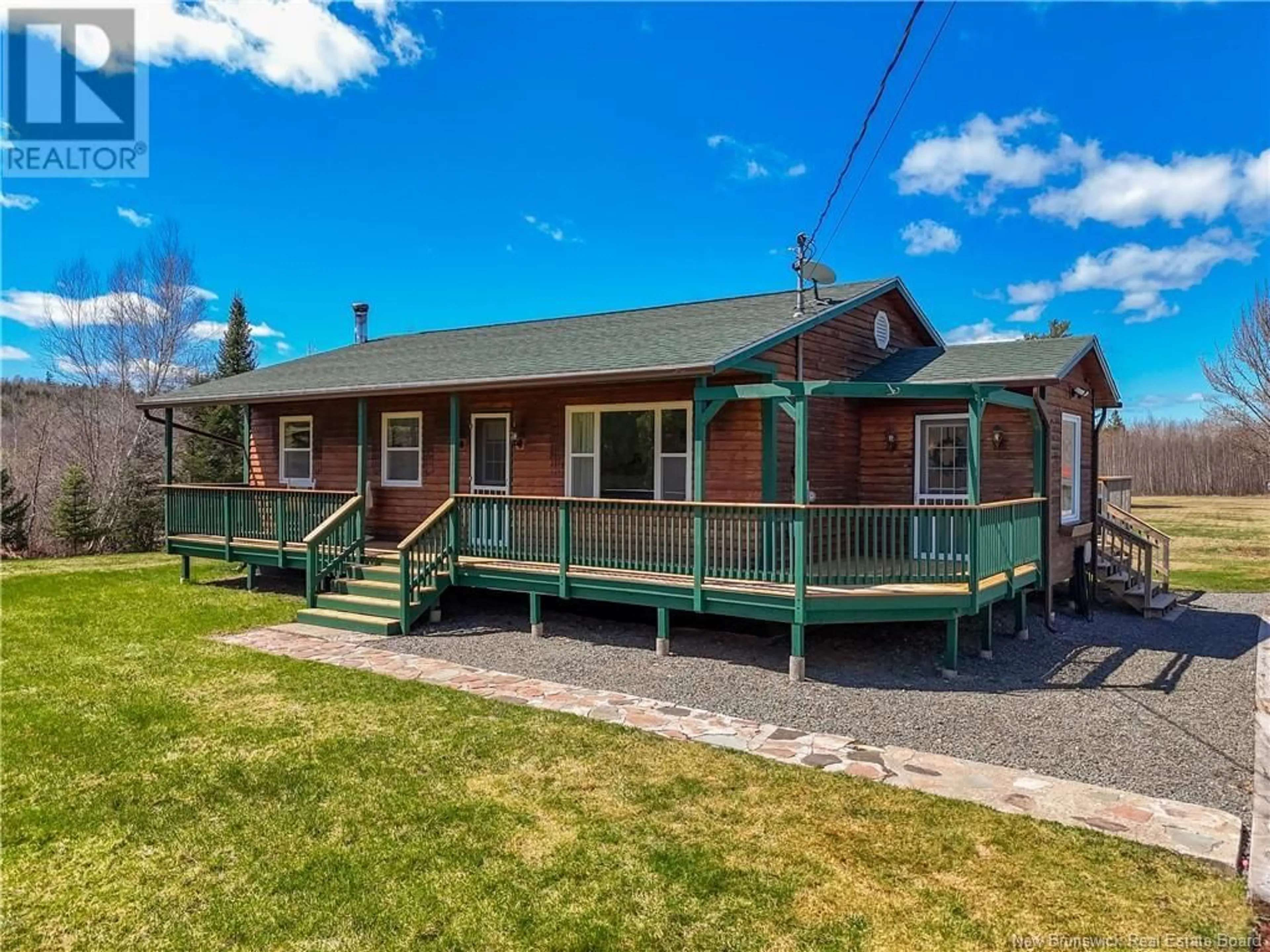 A pic from outside/outdoor area/front of a property/back of a property/a pic from drone, street for 41 HOYT STATION ROAD, Hoyt New Brunswick E5L2J9