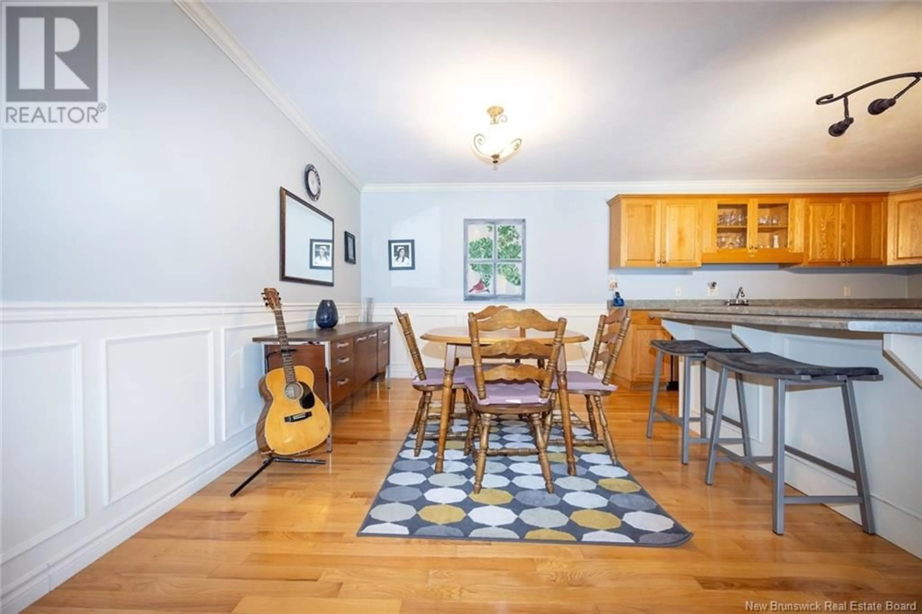 Dining room, wood/laminate floor for 6 - 175 REYNOLDS STREET, Fredericton New Brunswick E3A0H1