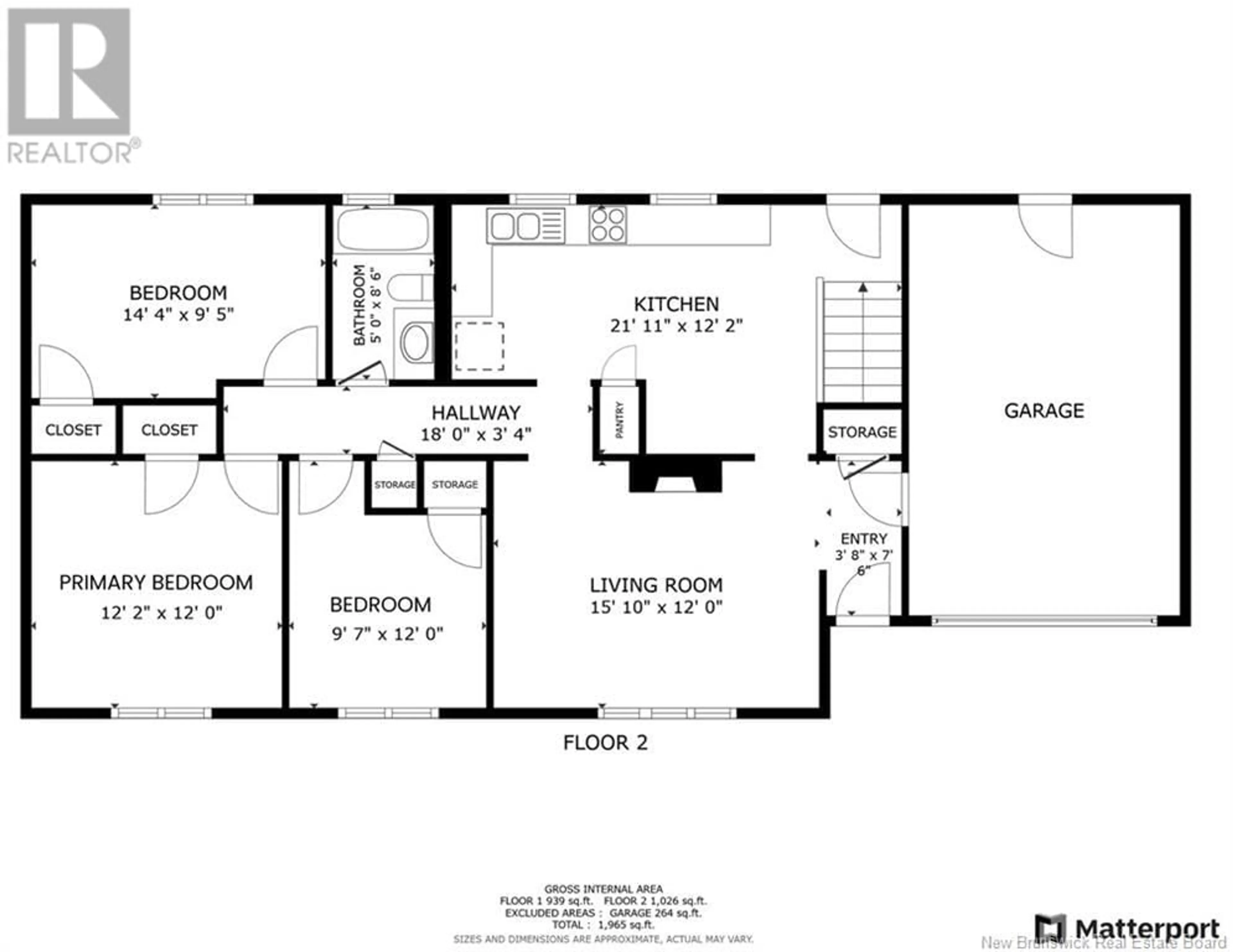 Floor plan for 318 GILMOUR STREET, Oromocto New Brunswick E2V1E5