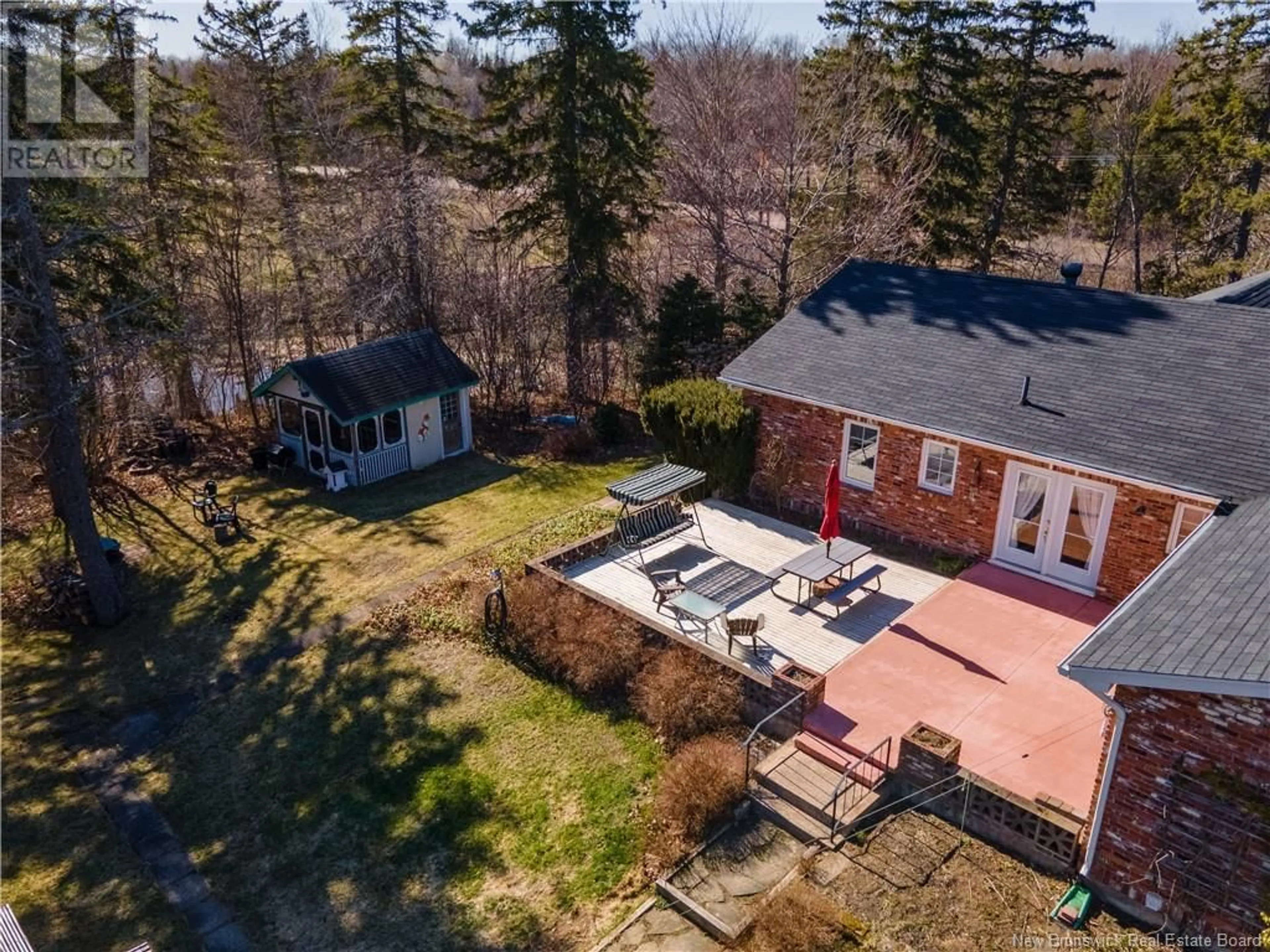 A pic from outside/outdoor area/front of a property/back of a property/a pic from drone, unknown for 1583 SHEDIAC RIVER ROAD, Shediac River New Brunswick E4R1V6