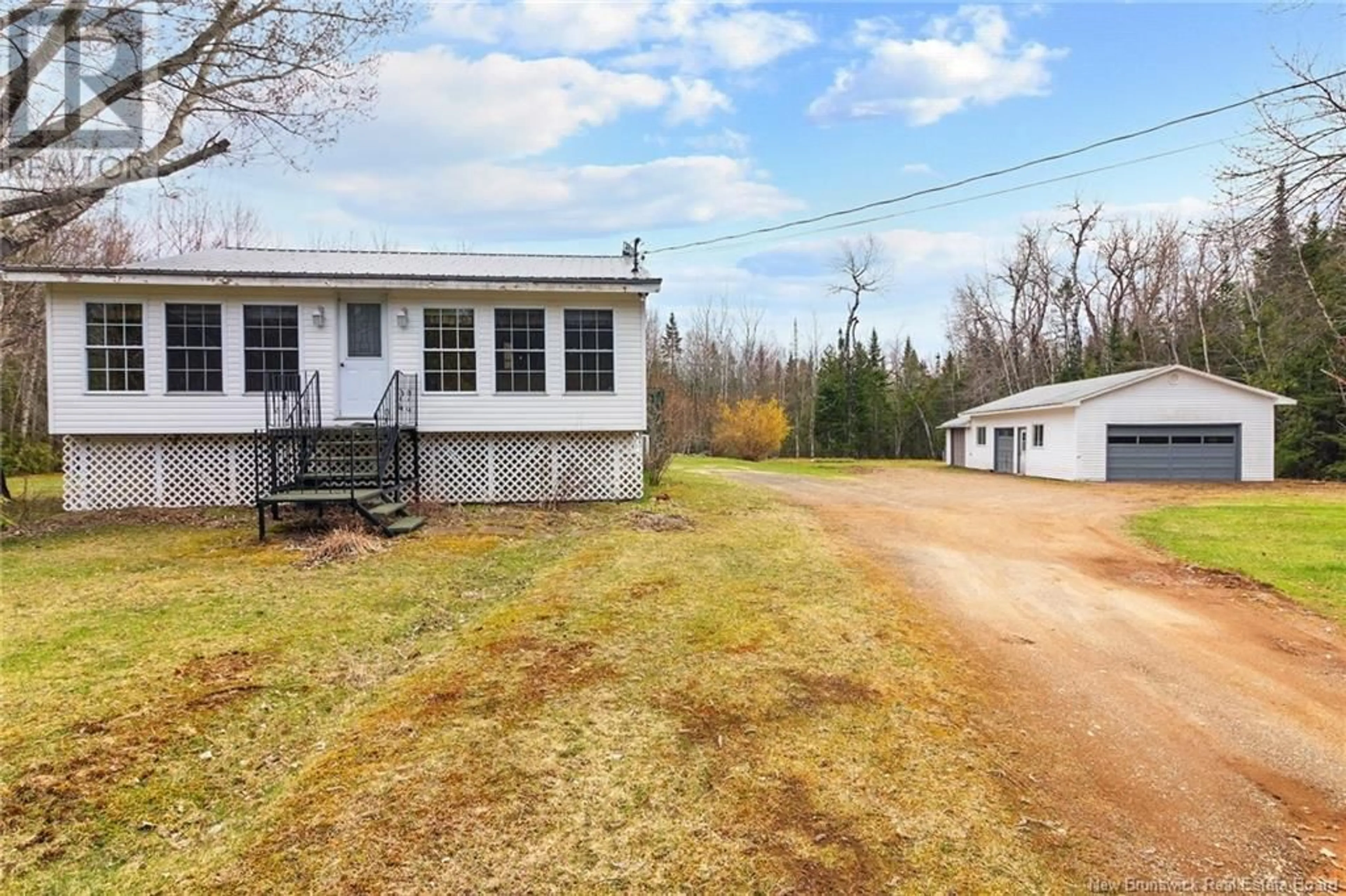 A pic from outside/outdoor area/front of a property/back of a property/a pic from drone, unknown for 35 PORTAGE ROAD, French Lake New Brunswick E2V4H2