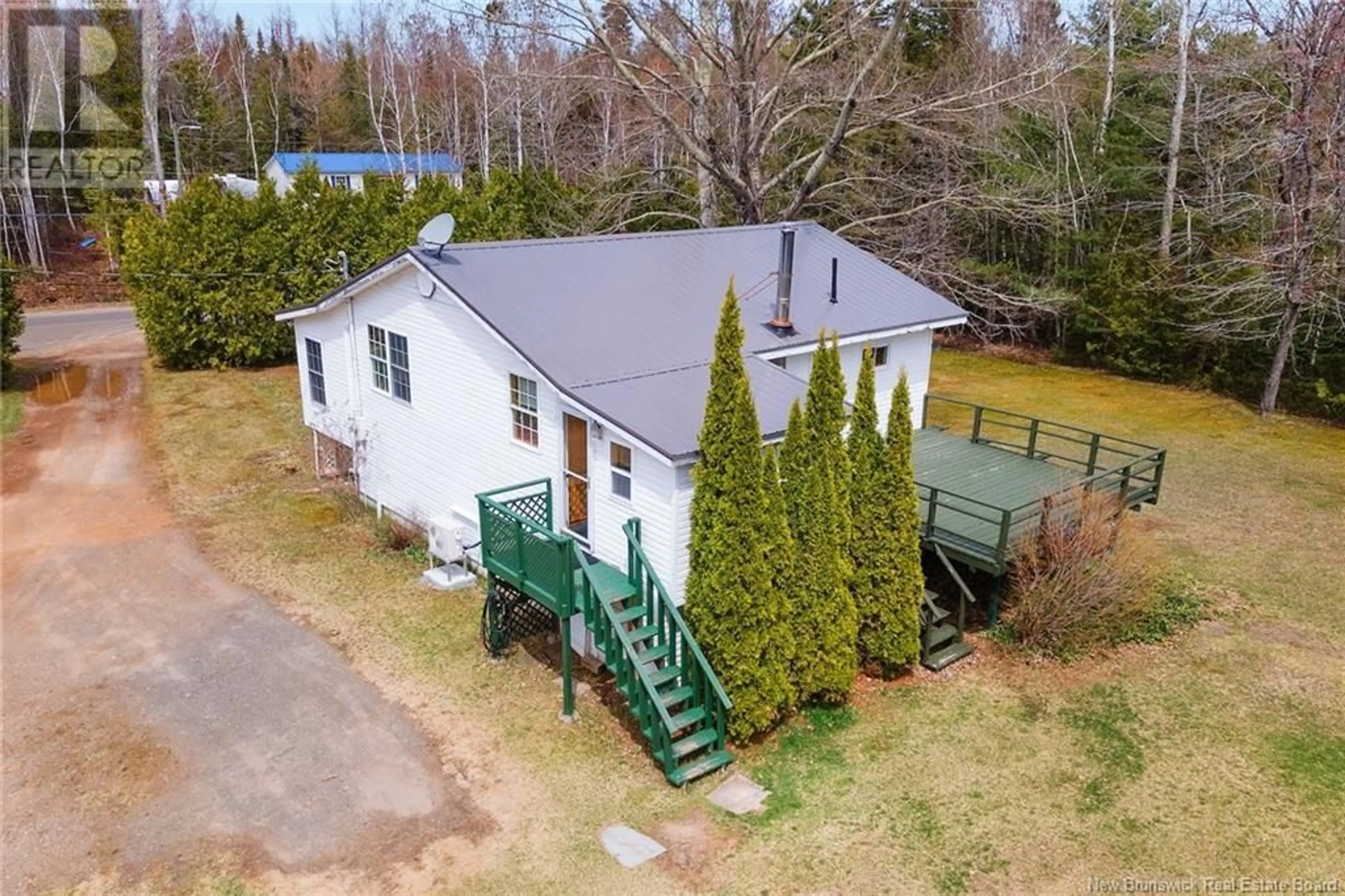 A pic from outside/outdoor area/front of a property/back of a property/a pic from drone, unknown for 35 PORTAGE ROAD, French Lake New Brunswick E2V4H2