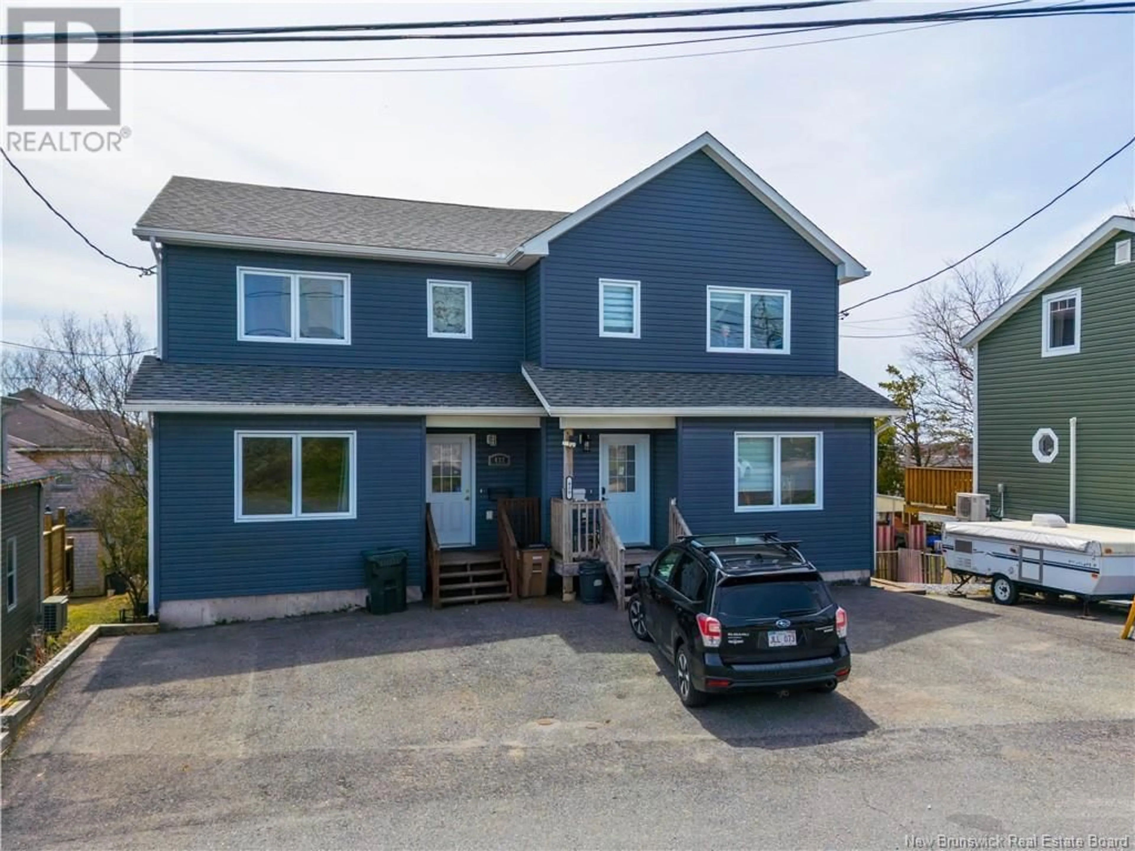 A pic from outside/outdoor area/front of a property/back of a property/a pic from drone, street for 437 WHIPPLE STREET, Saint John New Brunswick E2M2R4