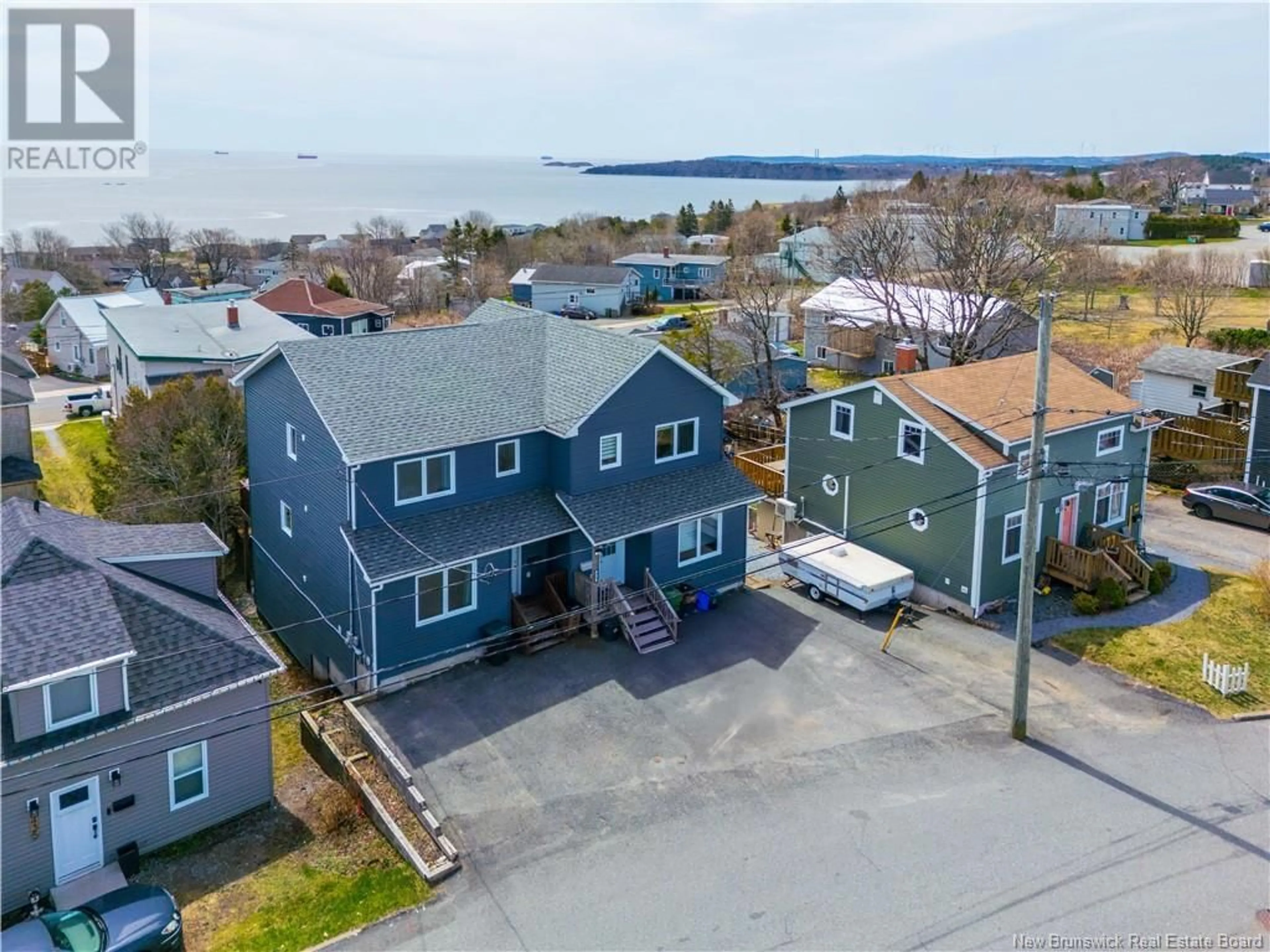 A pic from outside/outdoor area/front of a property/back of a property/a pic from drone, water/lake/river/ocean view for 437 WHIPPLE STREET, Saint John New Brunswick E2M2R4