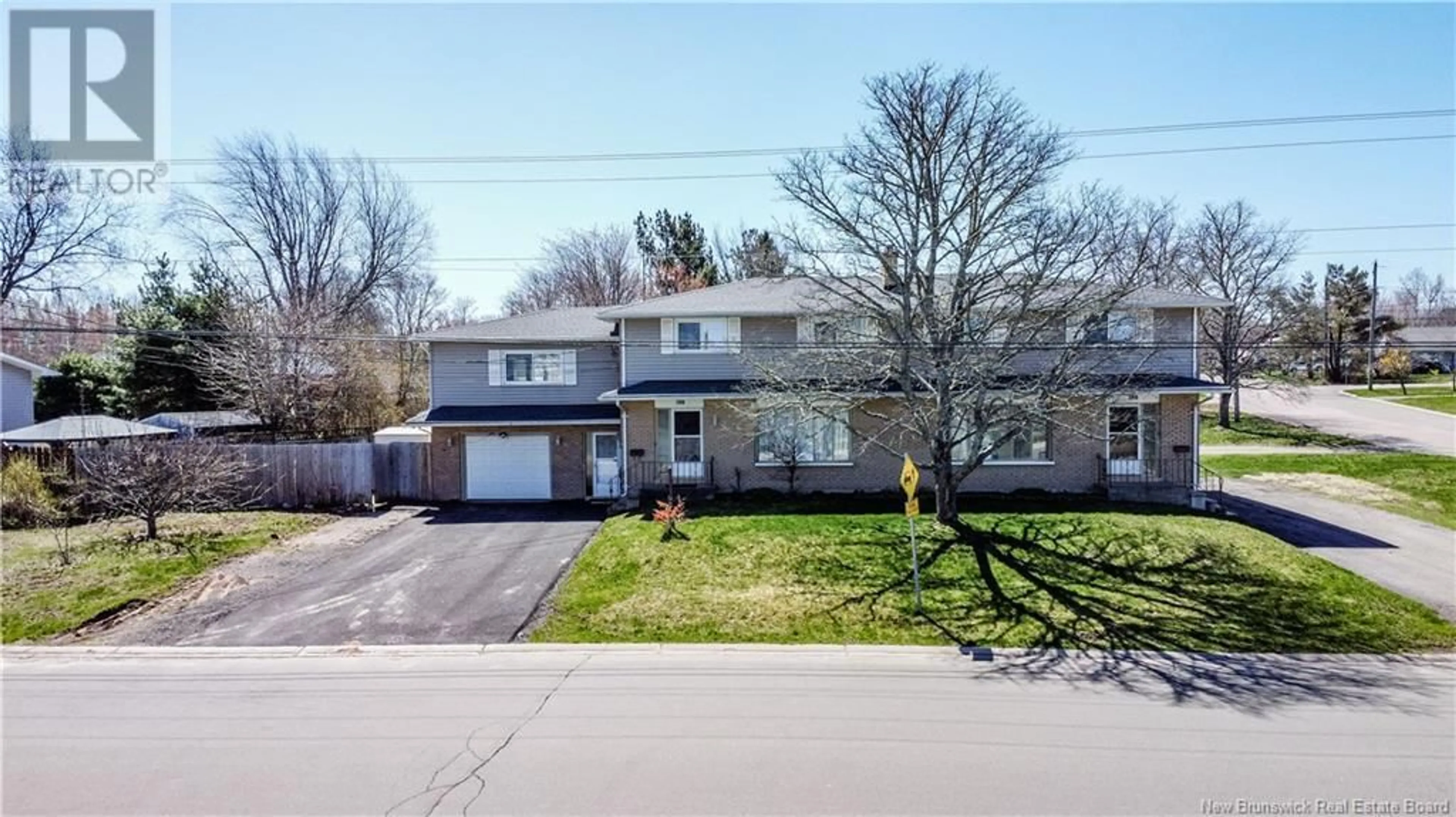 A pic from outside/outdoor area/front of a property/back of a property/a pic from drone, street for 196-198 OLD COACH ROAD, Riverview New Brunswick E1B1P2