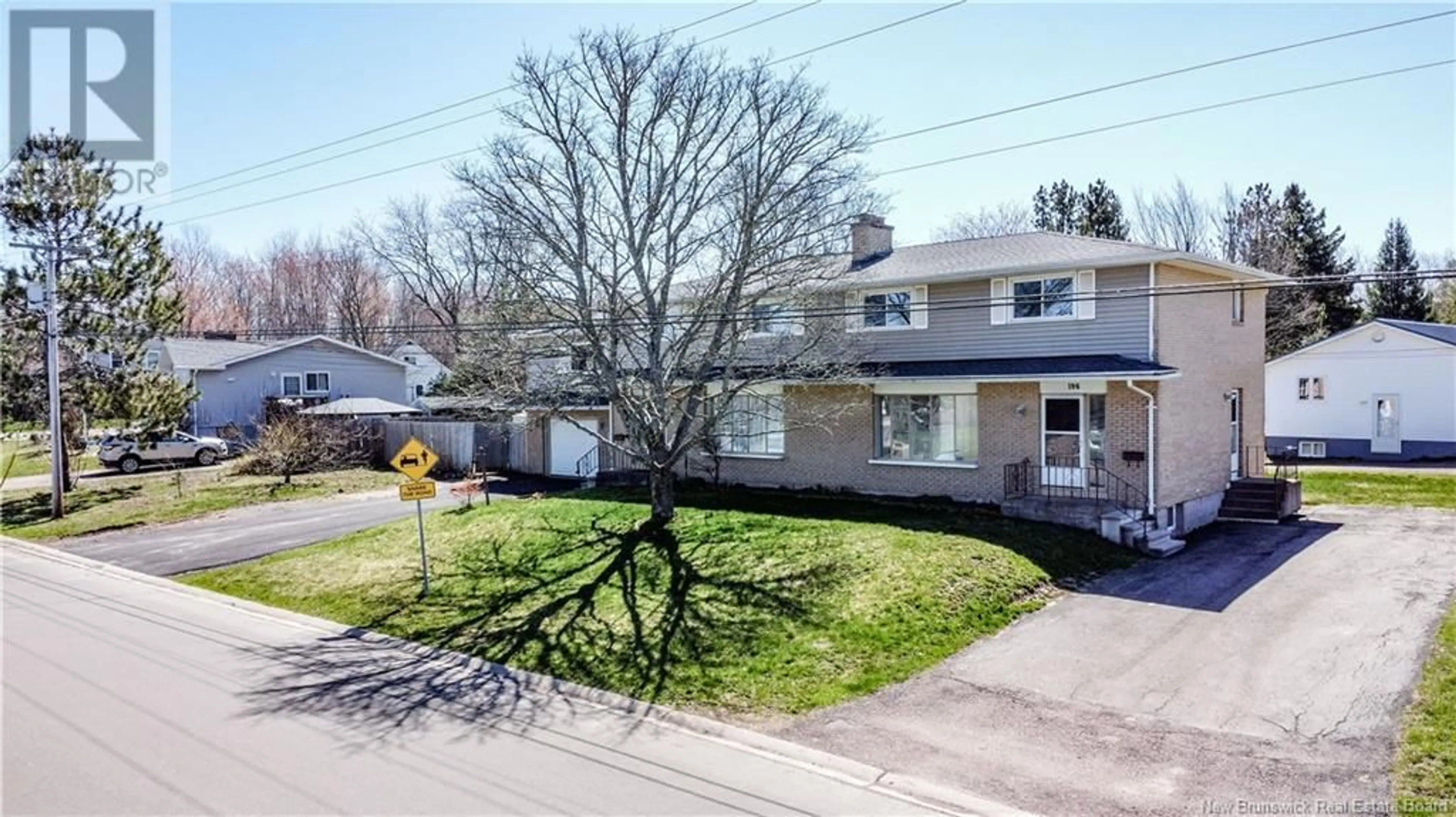 A pic from outside/outdoor area/front of a property/back of a property/a pic from drone, street for 196-198 OLD COACH ROAD, Riverview New Brunswick E1B1P2