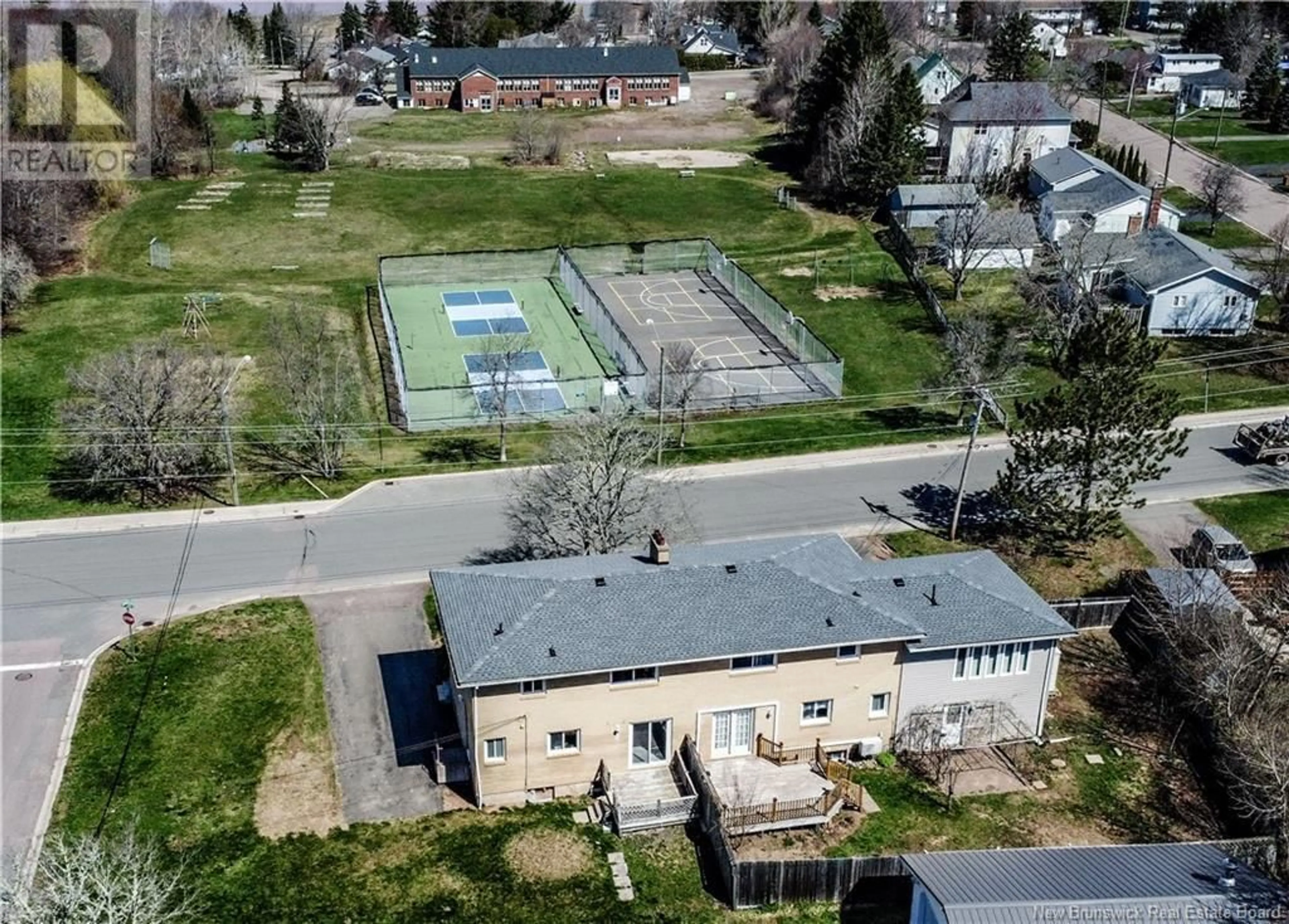 A pic from outside/outdoor area/front of a property/back of a property/a pic from drone, street for 196-198 OLD COACH ROAD, Riverview New Brunswick E1B1P2