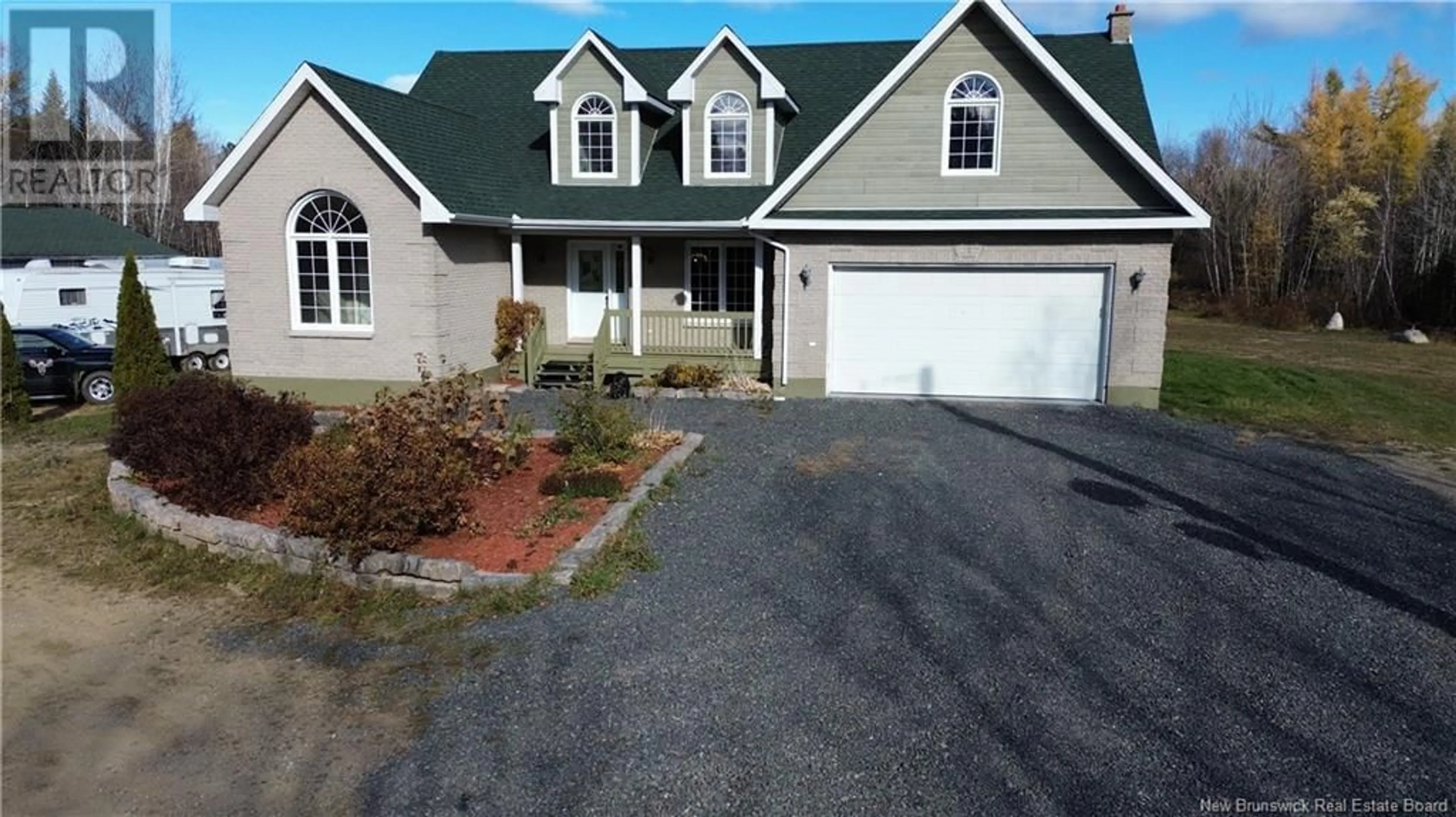 Home with vinyl exterior material, street for 117 GLOUCESTER JUNCTION ROAD, Gloucester Junction New Brunswick E2A6H5