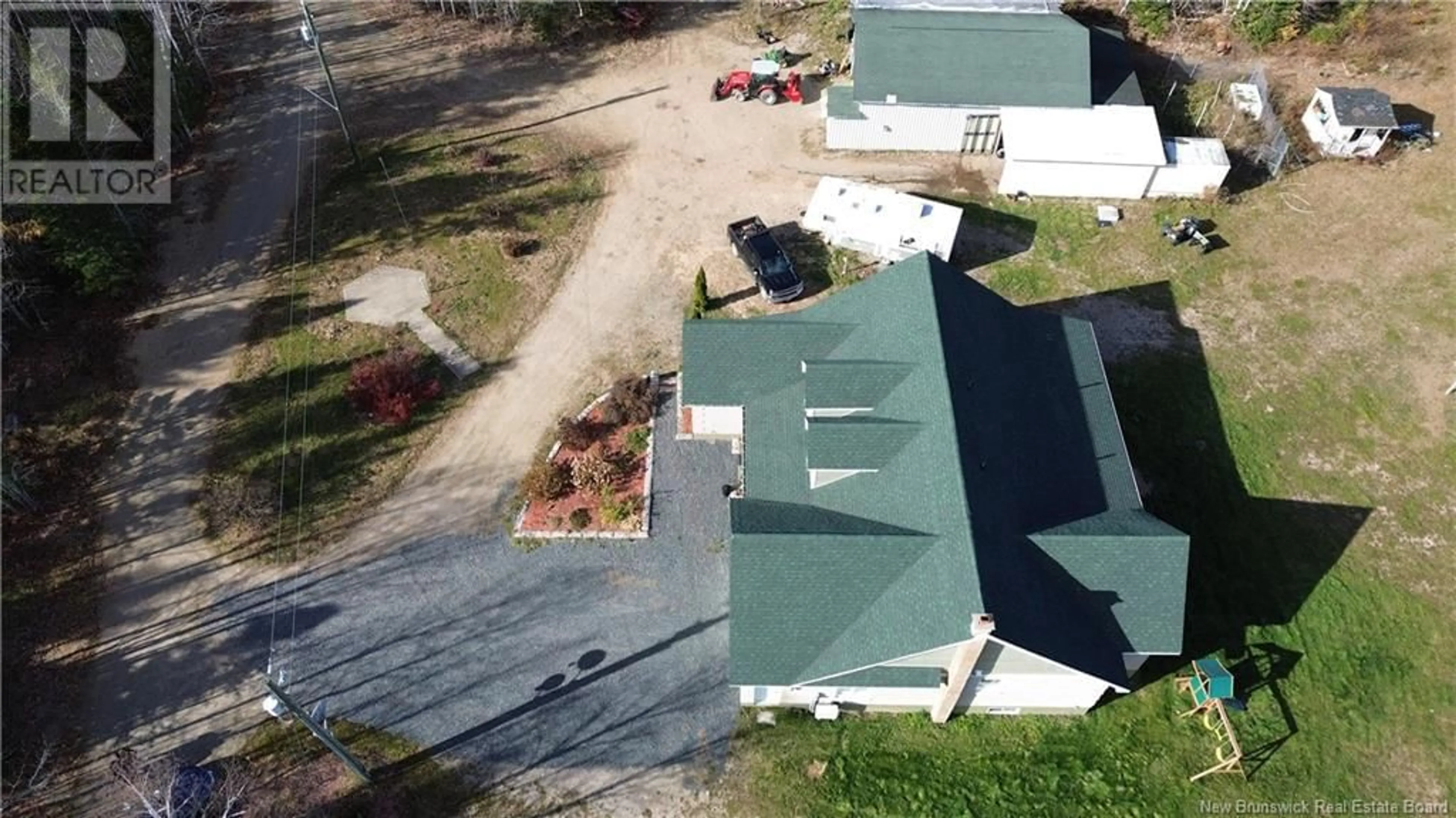 A pic from outside/outdoor area/front of a property/back of a property/a pic from drone, unknown for 117 GLOUCESTER JUNCTION ROAD, Gloucester Junction New Brunswick E2A6H5