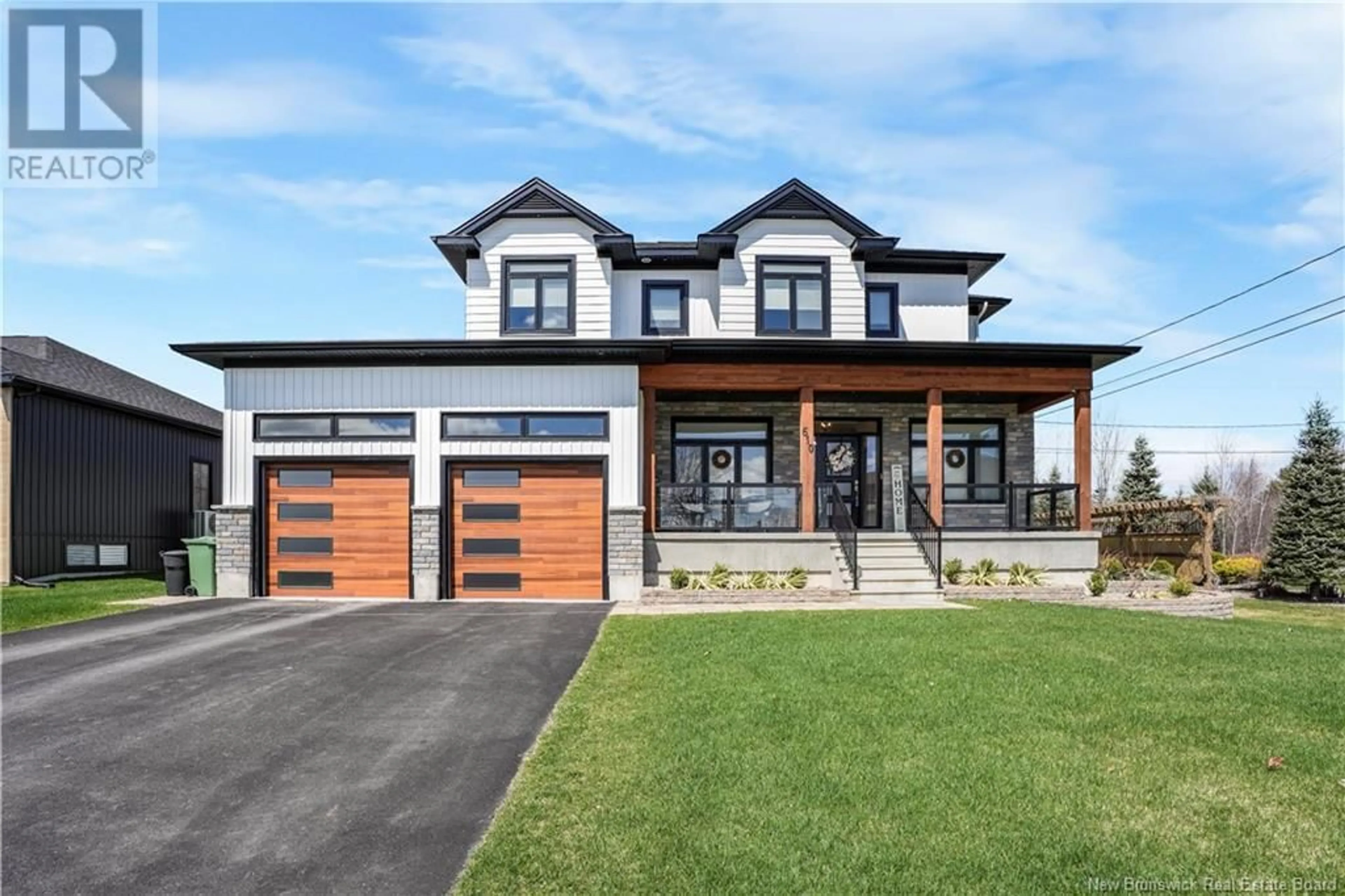Home with brick exterior material, street for 610 WETMORE ROAD, Fredericton New Brunswick E3B0W6