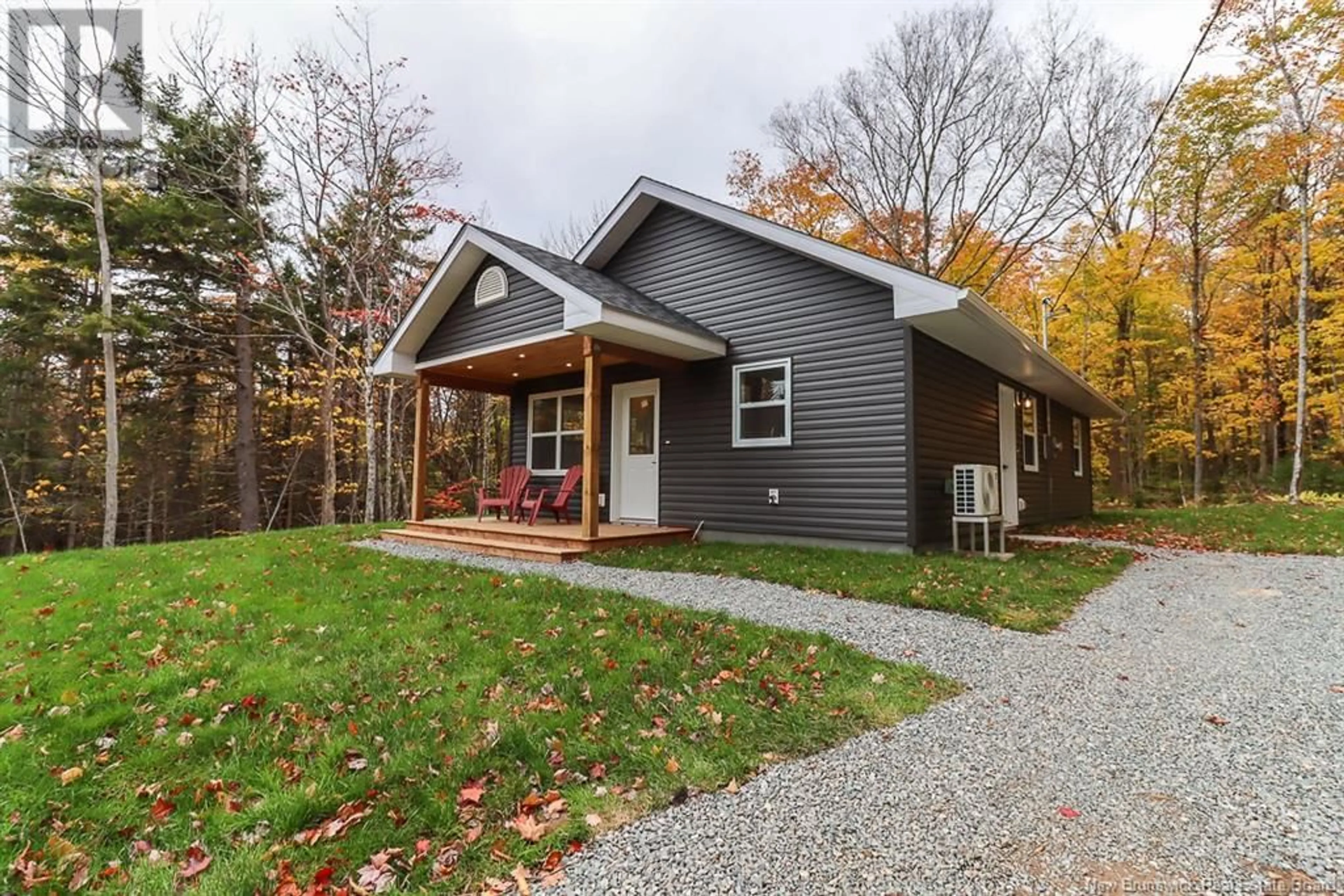 Home with vinyl exterior material, street for 298 KETCHUM ROAD, Kingston New Brunswick E5N1S3