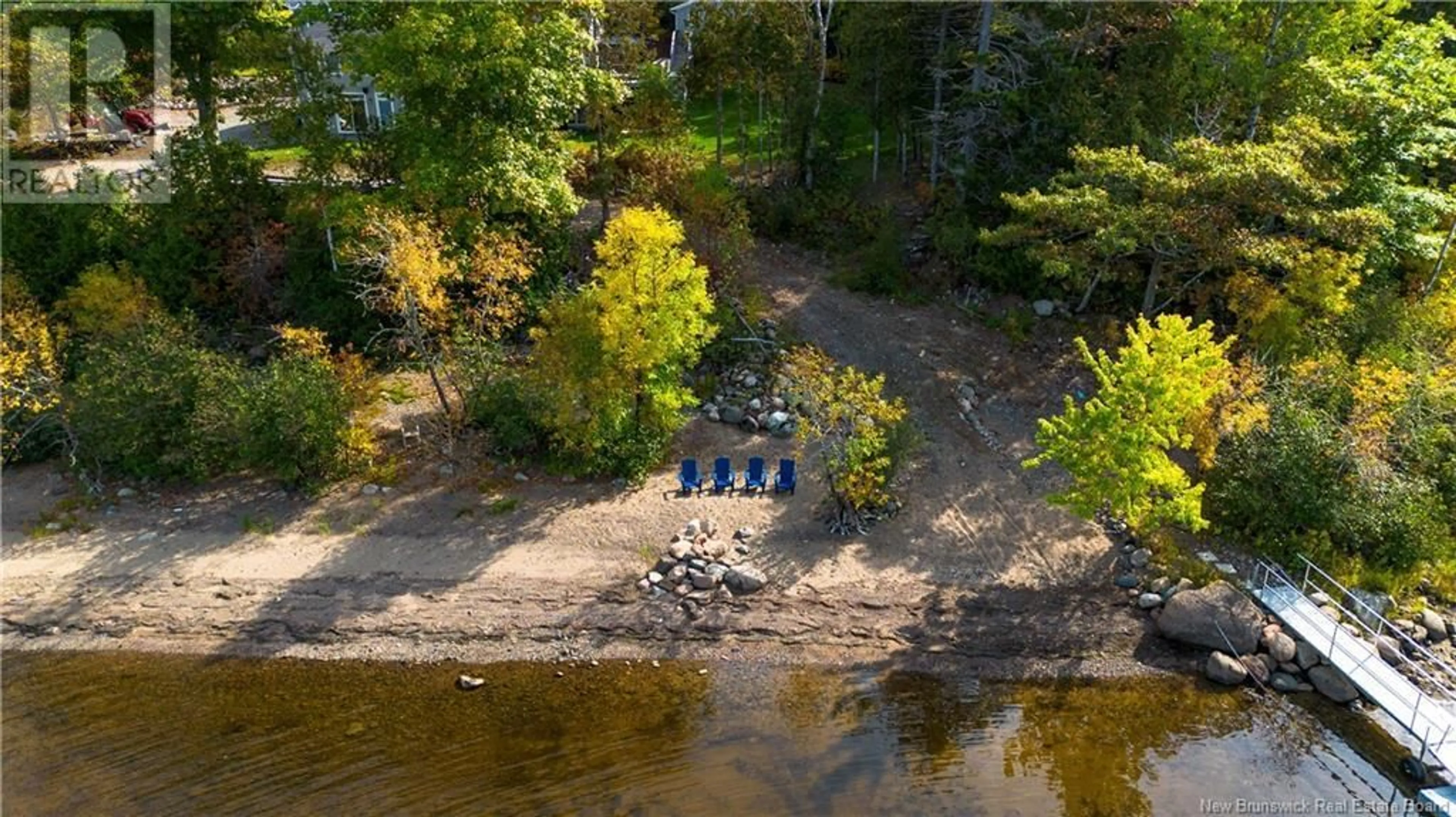 A pic from outside/outdoor area/front of a property/back of a property/a pic from drone, water/lake/river/ocean view for 2699 ROUTE 845, Carters Point New Brunswick E5S1S2