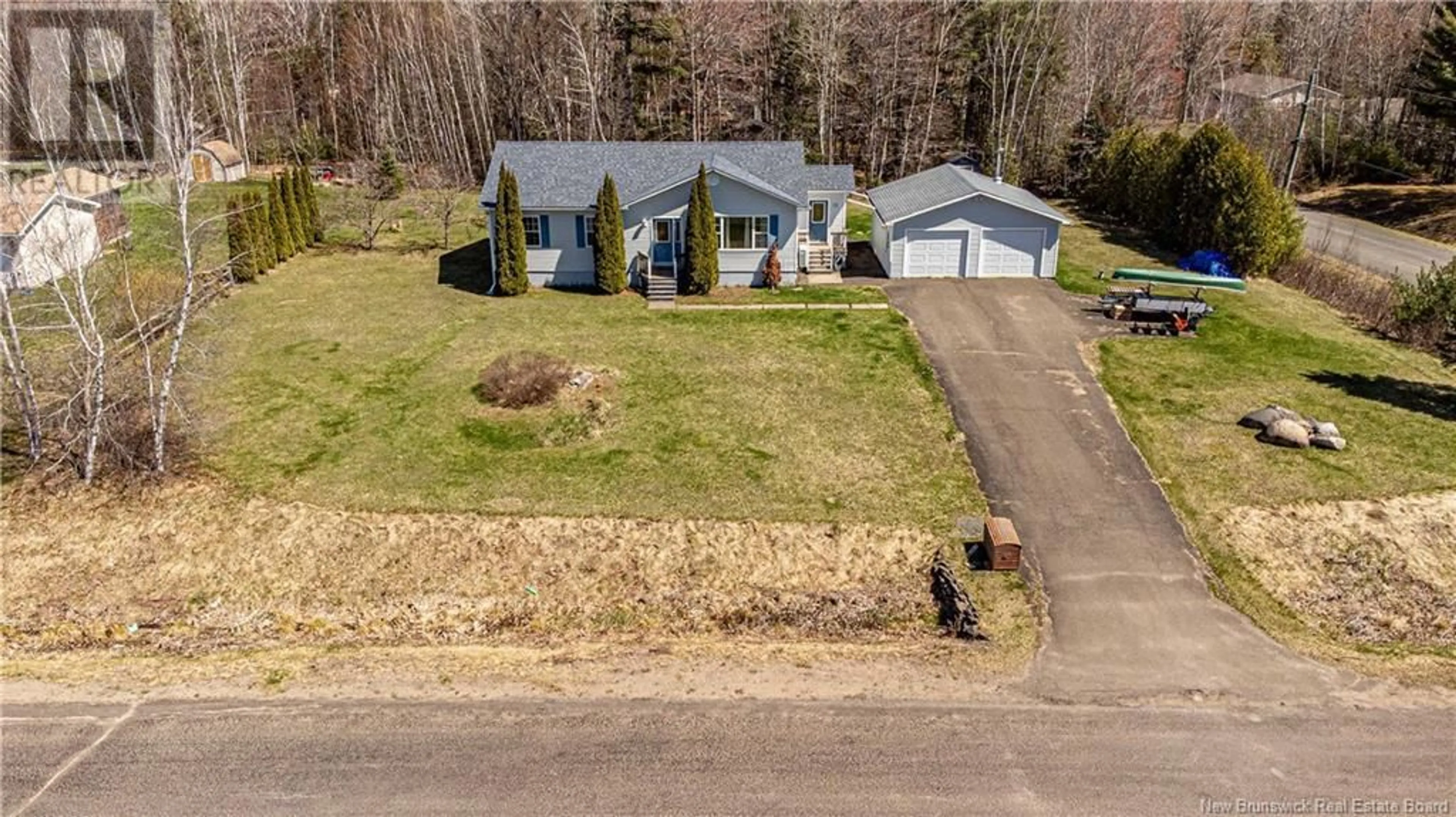 A pic from outside/outdoor area/front of a property/back of a property/a pic from drone, street for 11 BRADLEY STREET, Burton New Brunswick E2V3L3
