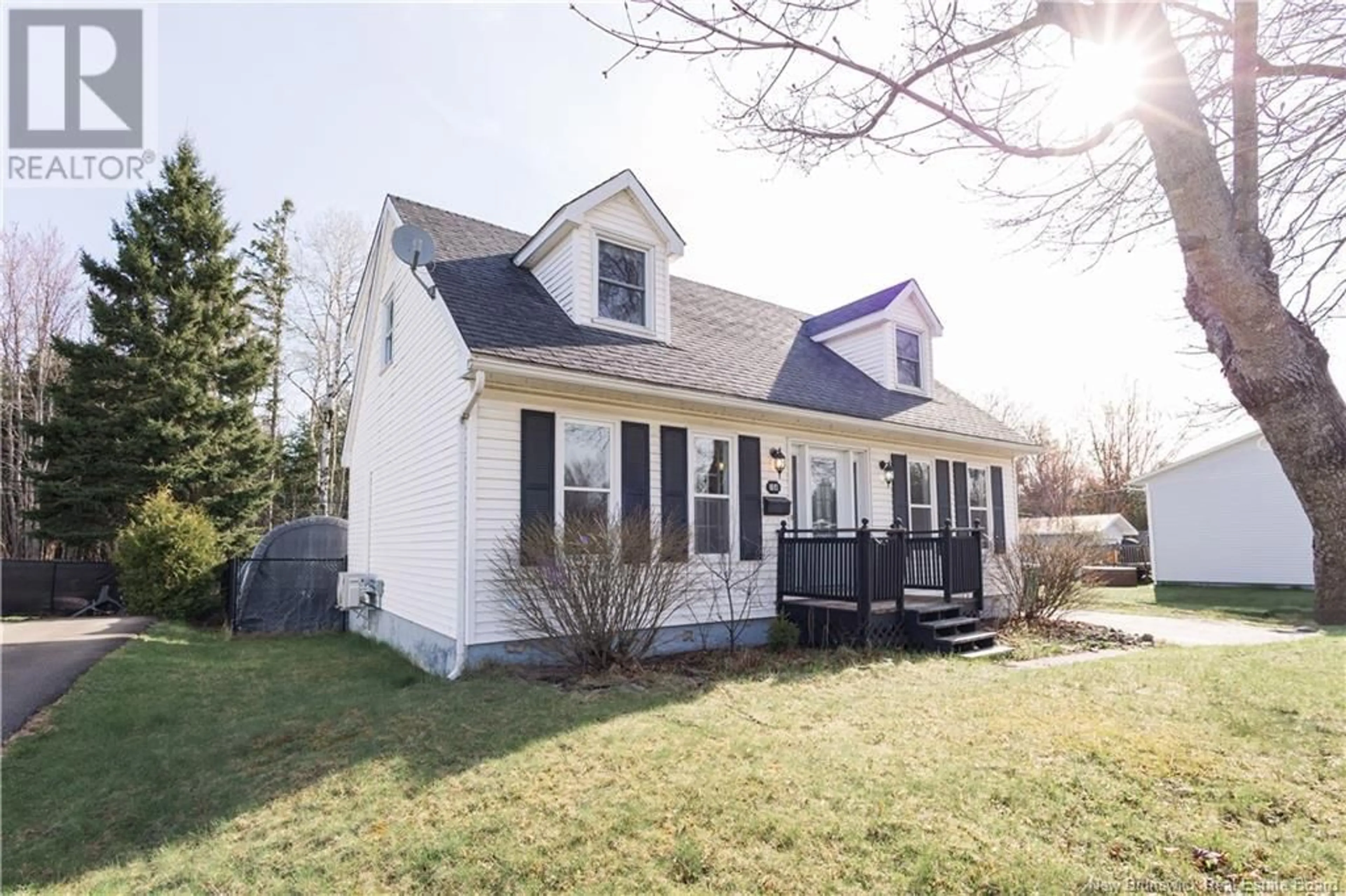 Home with vinyl exterior material, street for 164 CROCKET STREET, Fredericton New Brunswick E3A4H3