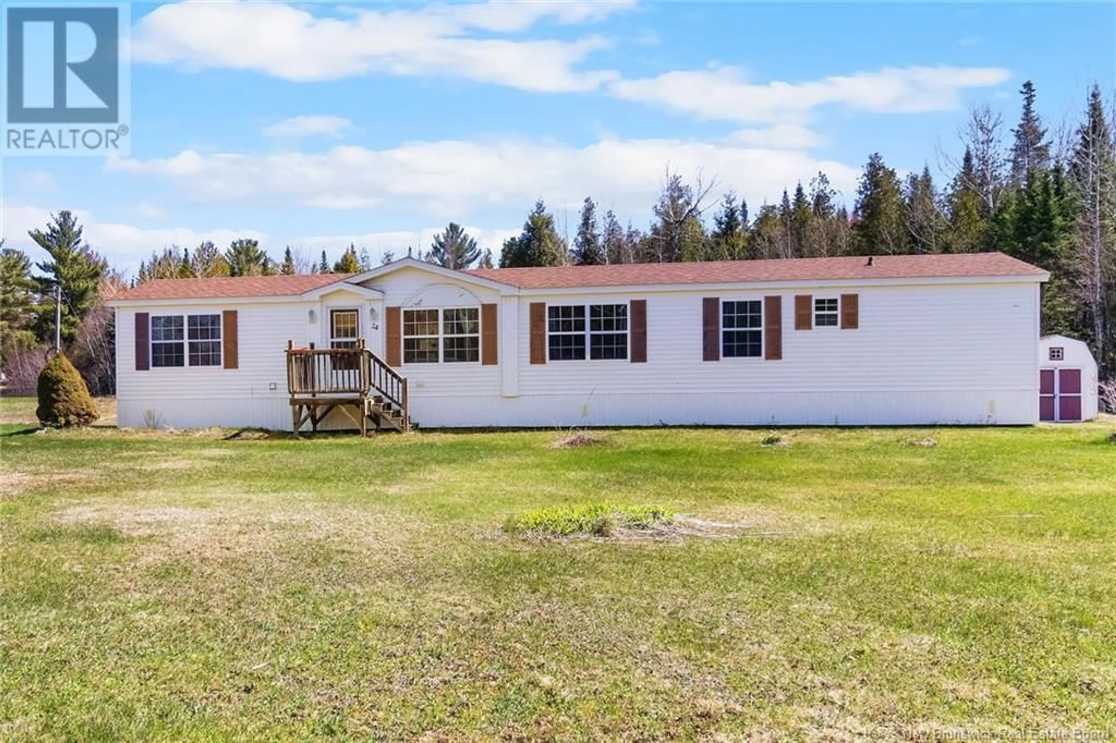 A pic from outside/outdoor area/front of a property/back of a property/a pic from drone, unknown for 24 POPULAR DRIVE, Waasis New Brunswick E3B9C5