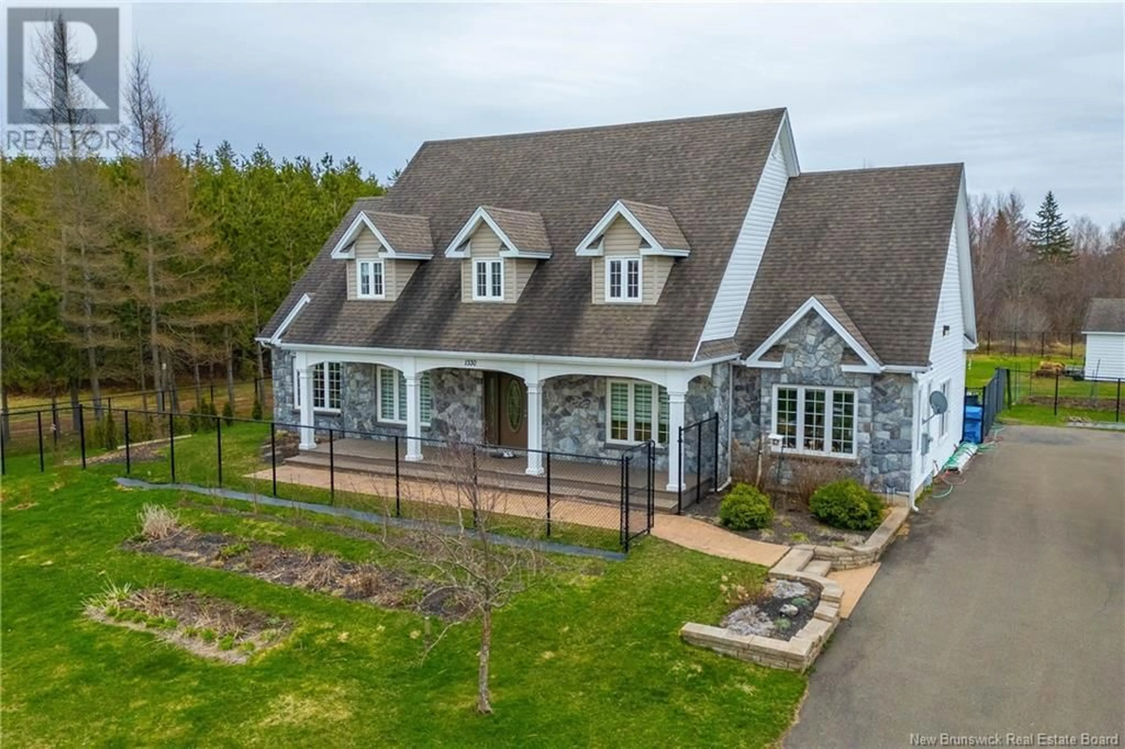 A pic from outside/outdoor area/front of a property/back of a property/a pic from drone, building for 1330 ROUTE 933, Haute-Aboujagane New Brunswick E4P5T2