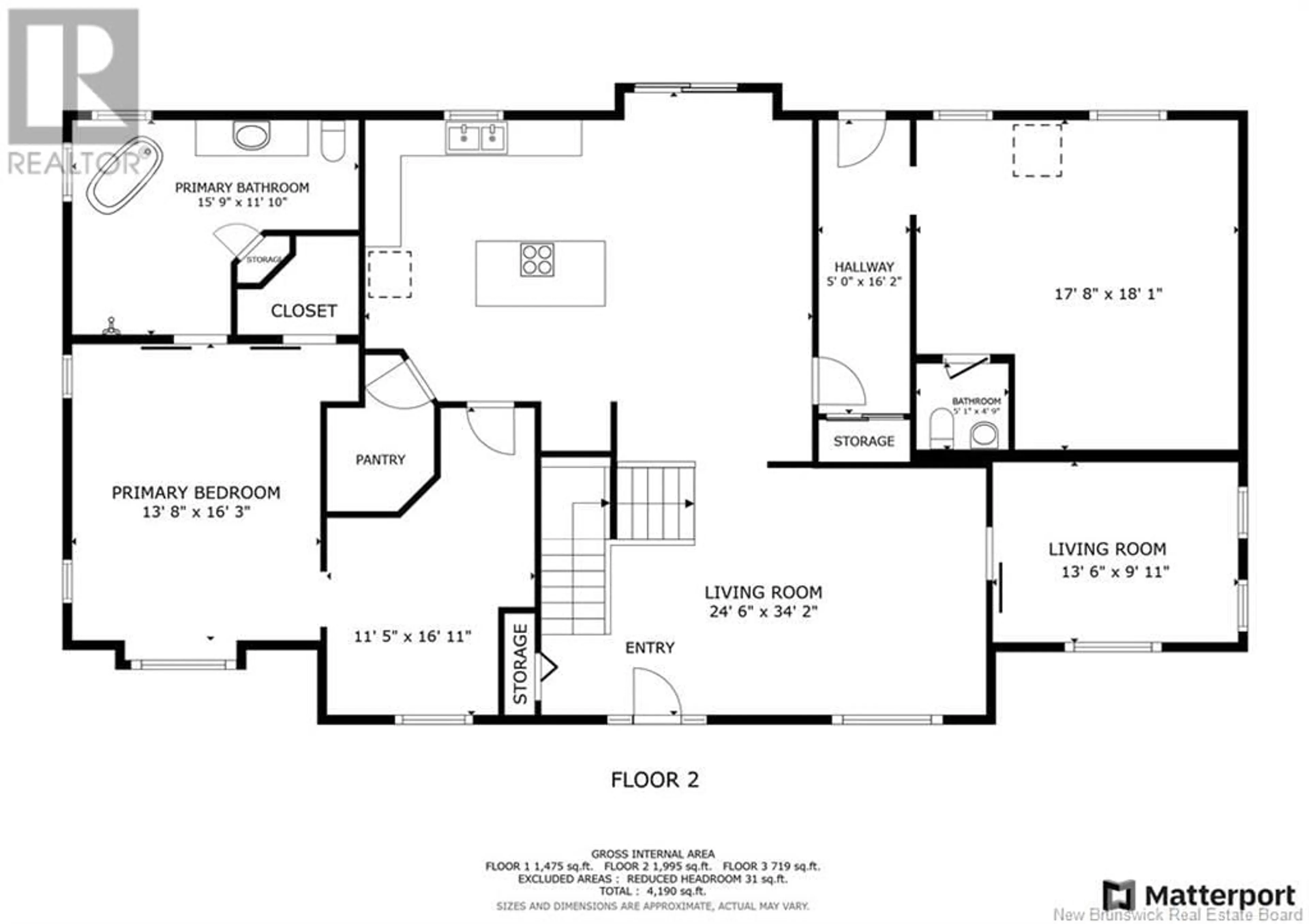 Floor plan for 1330 ROUTE 933, Haute-Aboujagane New Brunswick E4P5T2