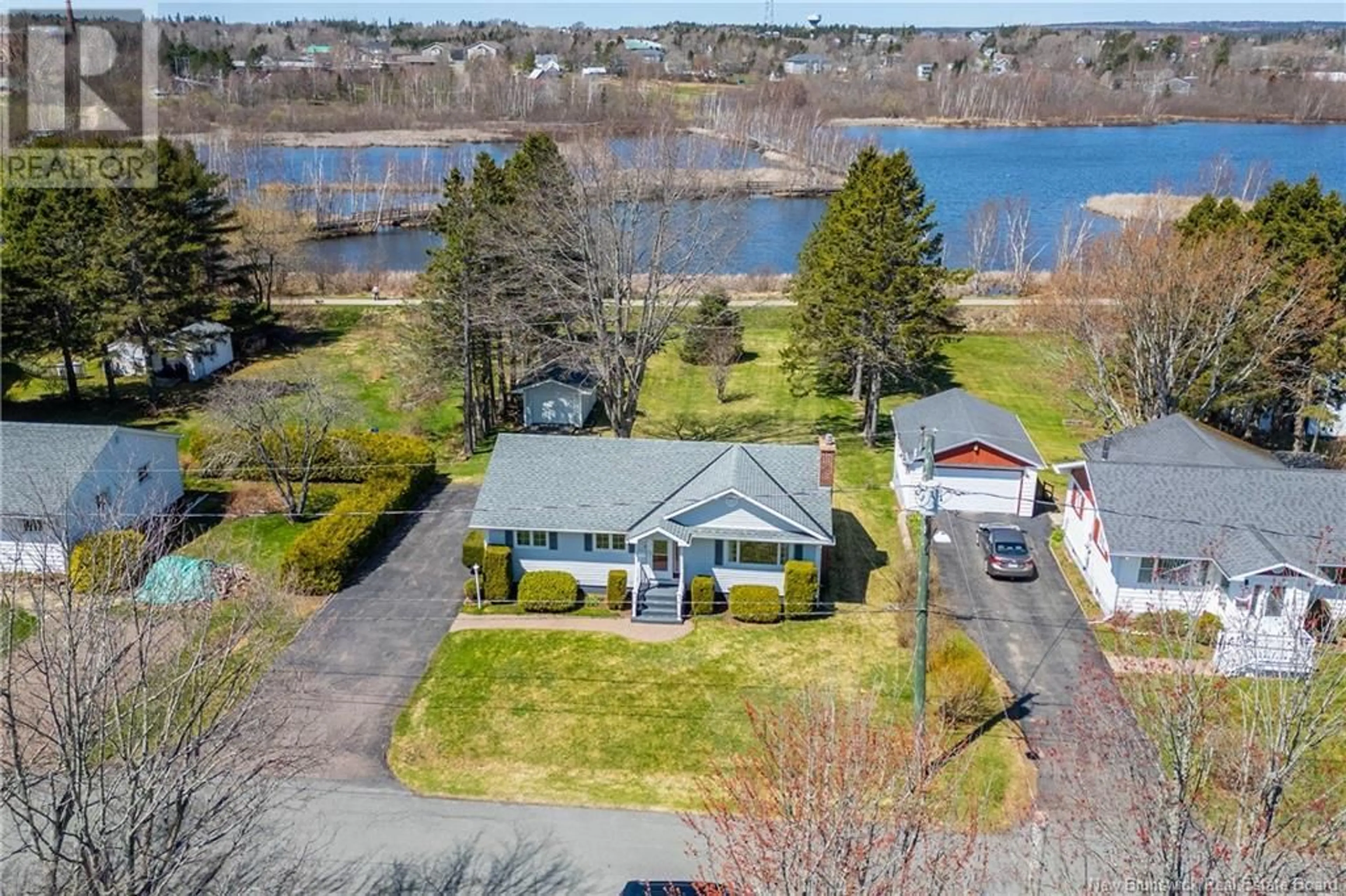 A pic from outside/outdoor area/front of a property/back of a property/a pic from drone, water/lake/river/ocean view for 28 PRINCESS STREET, Sackville New Brunswick E4L4G1