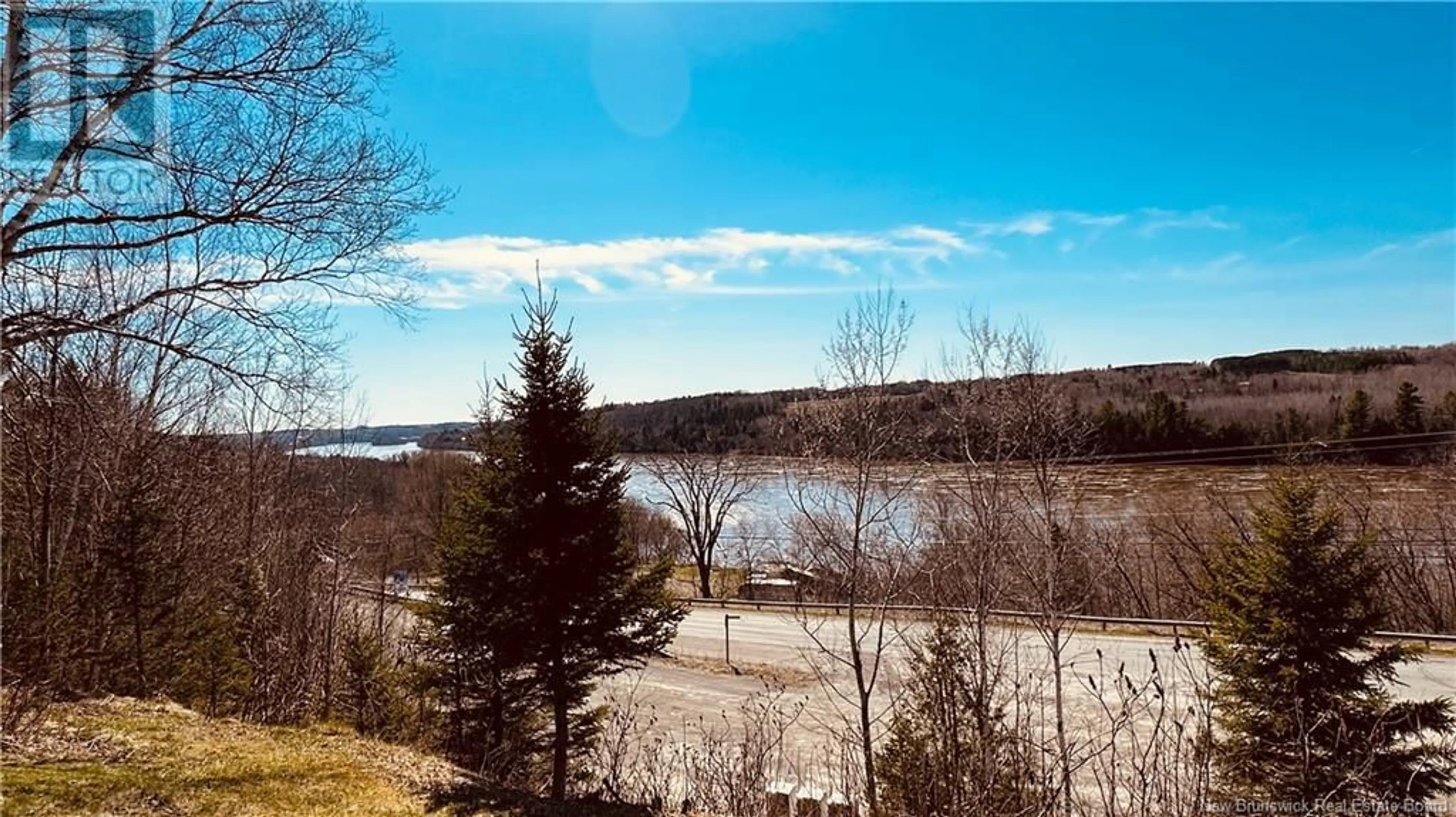Patio, water/lake/river/ocean view for 8 KINNEY HILL LANE, Carlow New Brunswick E7L2P4