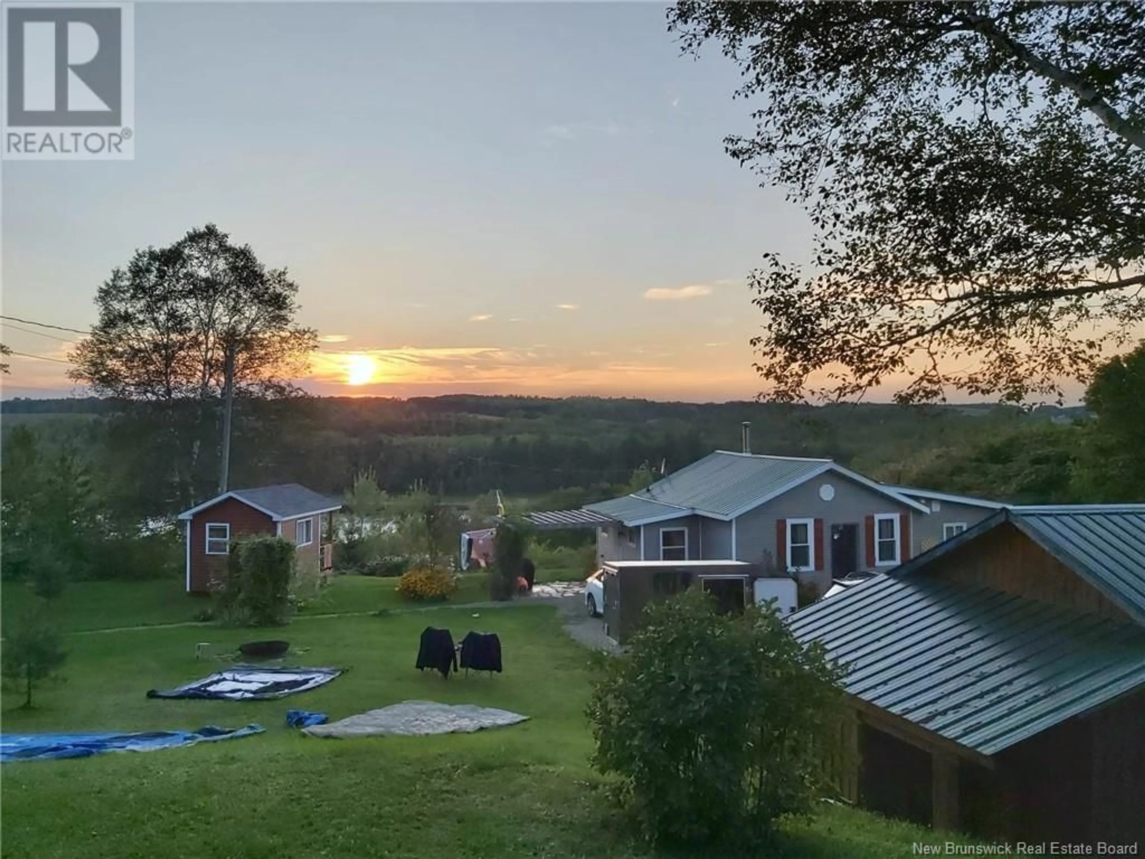 A pic from outside/outdoor area/front of a property/back of a property/a pic from drone, mountain view for 8 KINNEY HILL LANE, Carlow New Brunswick E7L2P4