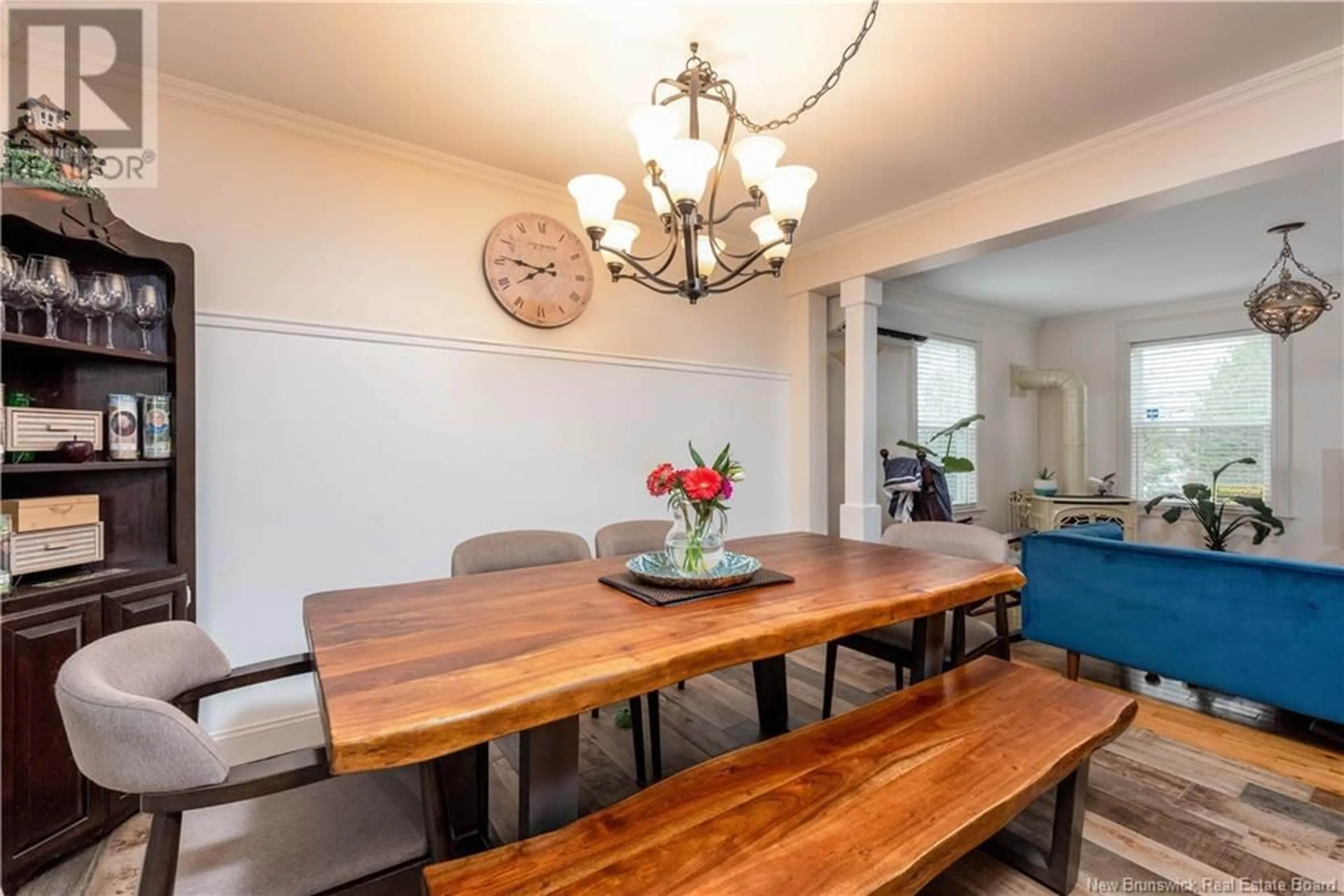 Dining room, wood/laminate floor for 466 DOVER ROAD, Dieppe New Brunswick E1A7L6