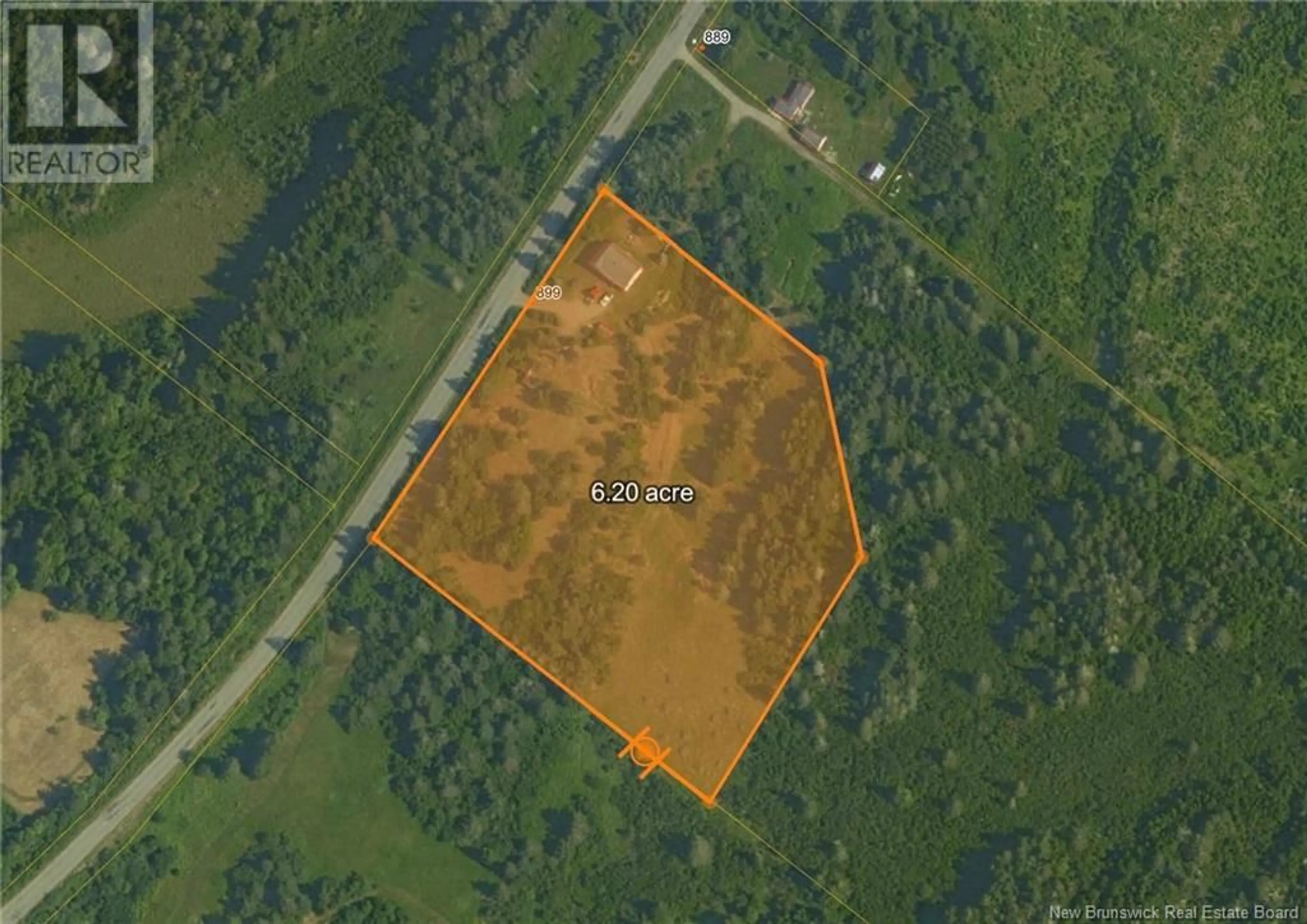 A pic from outside/outdoor area/front of a property/back of a property/a pic from drone, building for 899 ROUTE 915, New Horton New Brunswick E4H3S9
