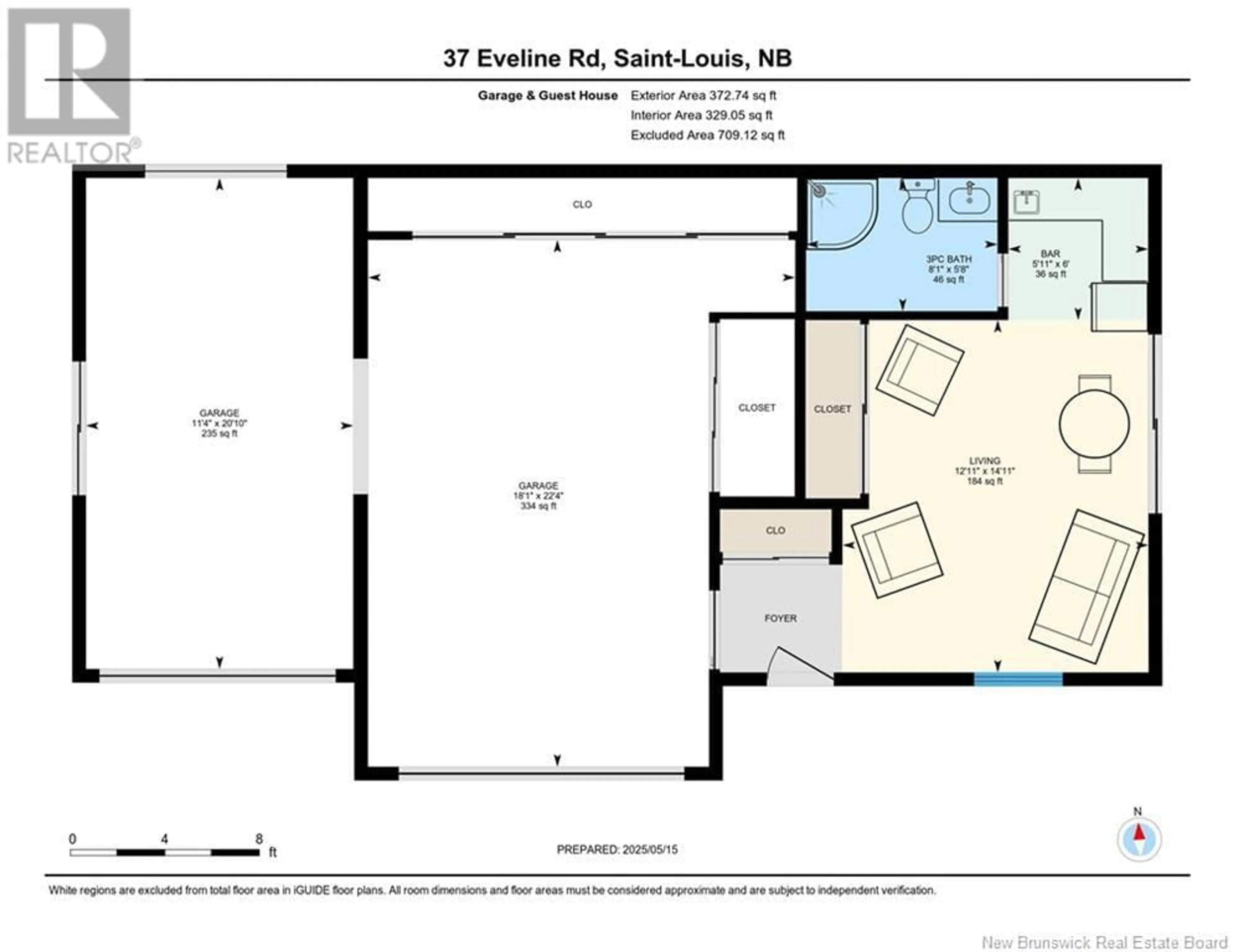 Floor plan for 37 EVELINE ROAD, Saint-Louis-De-Kent New Brunswick E4X0A5